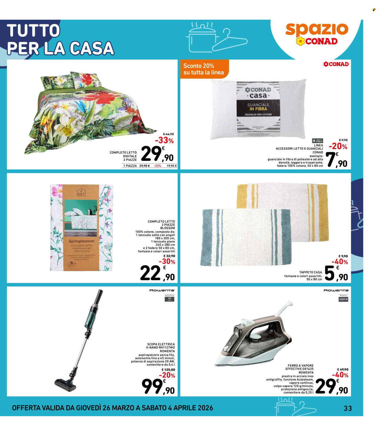 Volantino Spazio Conad - 26/3/2026 - 4/4/2026. Pagina 33