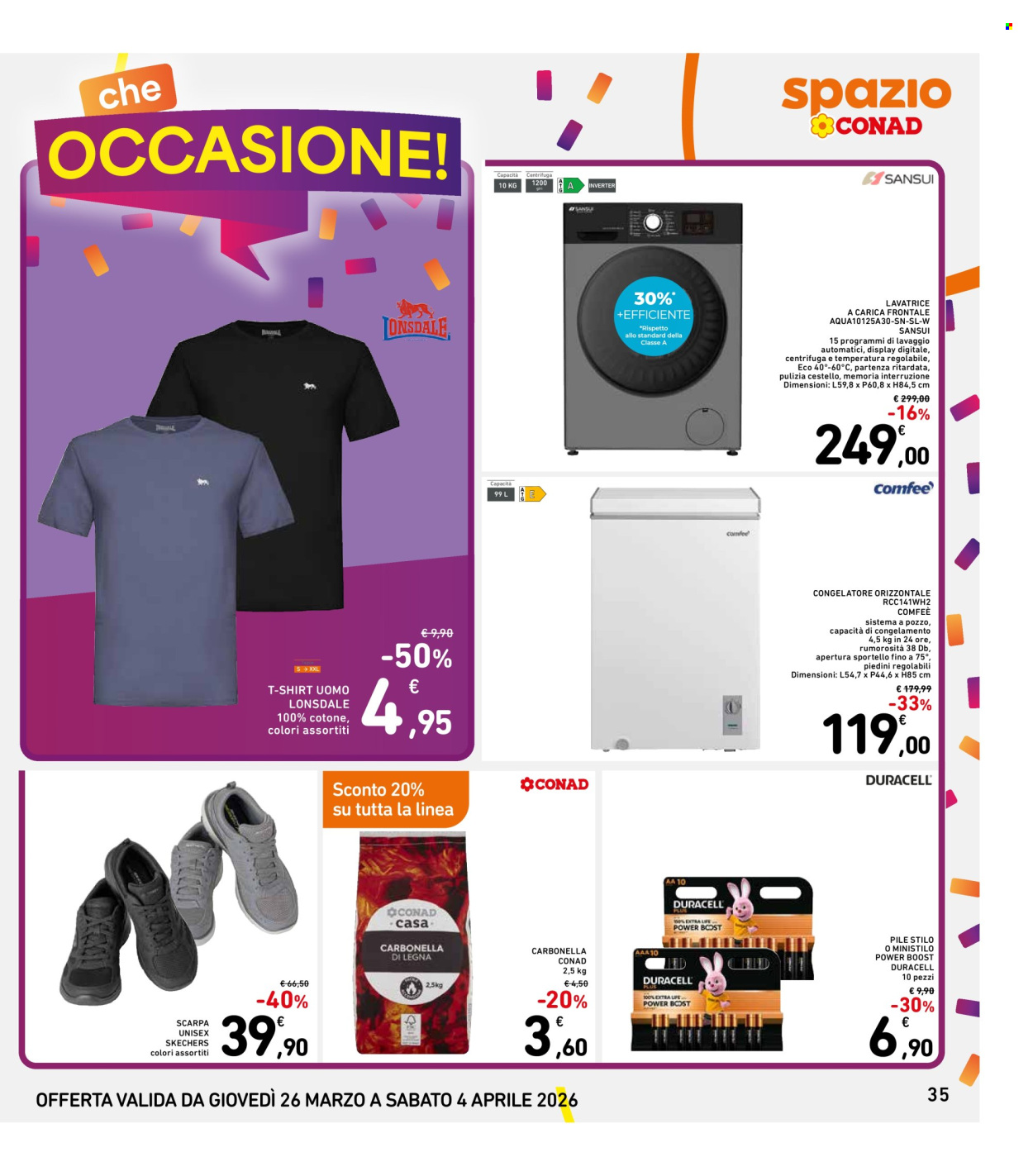 Volantino Spazio Conad - 26/3/2026 - 4/4/2026. Pagina 35
