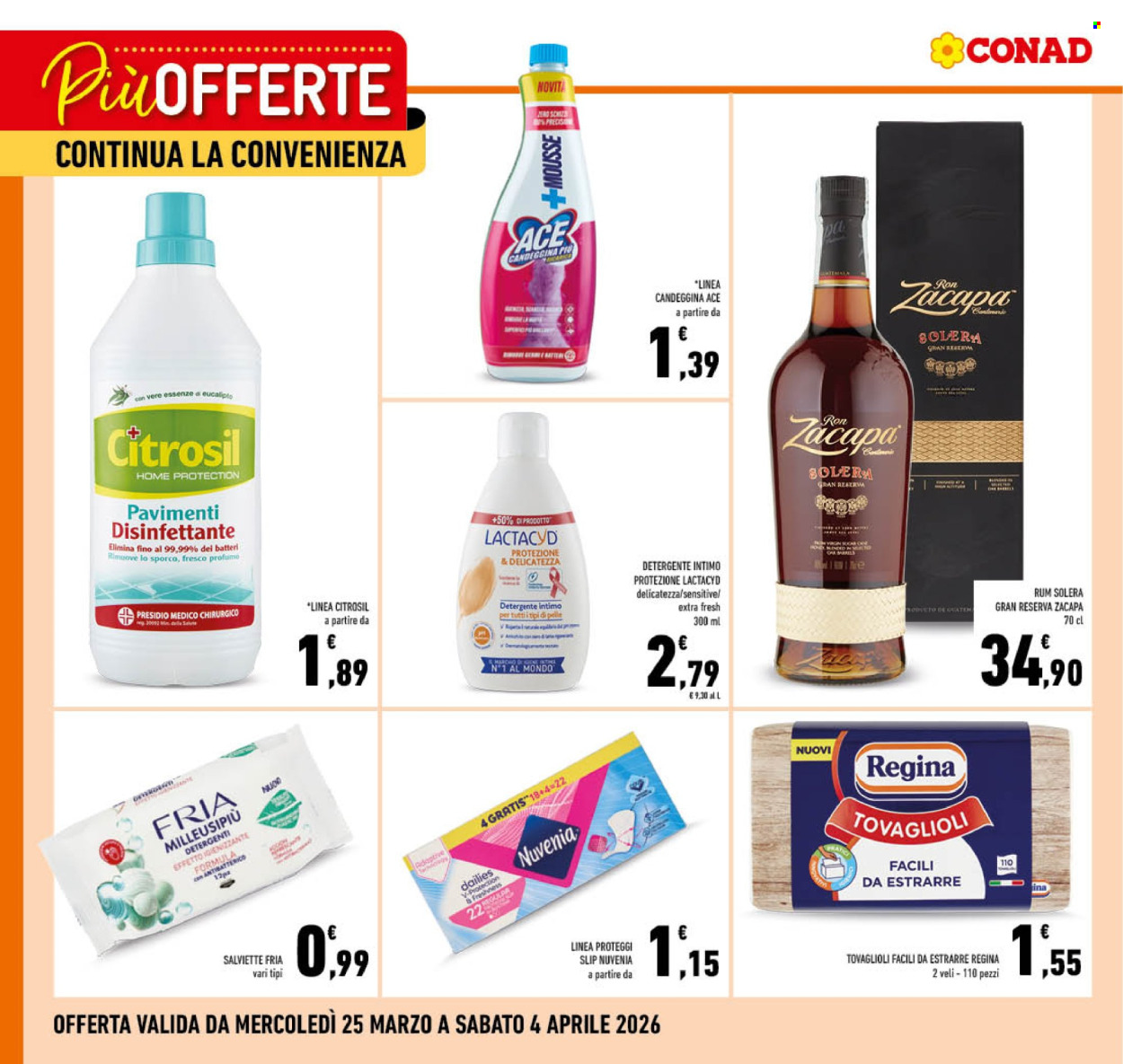 Volantino Conad - 25/3/2026 - 4/4/2026. Pagina 2