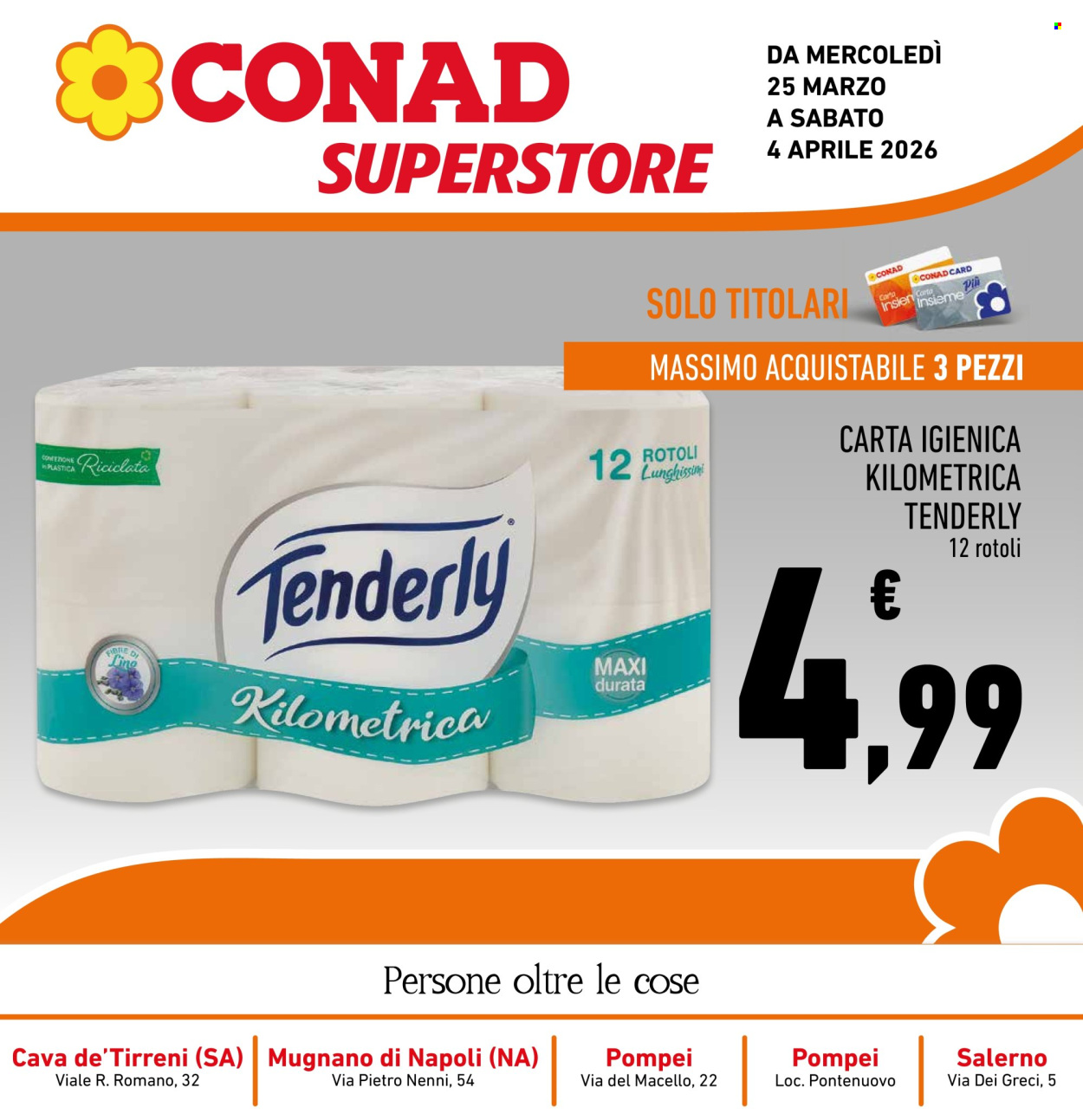Volantino Conad Superstore - 25/3/2026 - 4/4/2026. Pagina 1