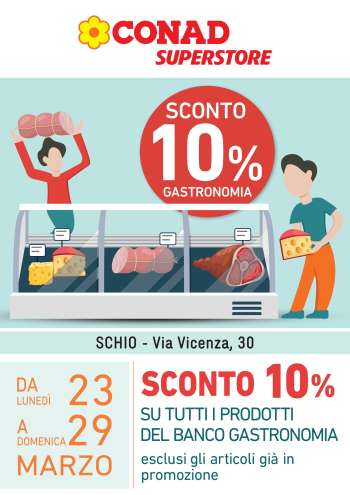 Volantino Conad Superstore - 23/3/2026 - 29/3/2026.