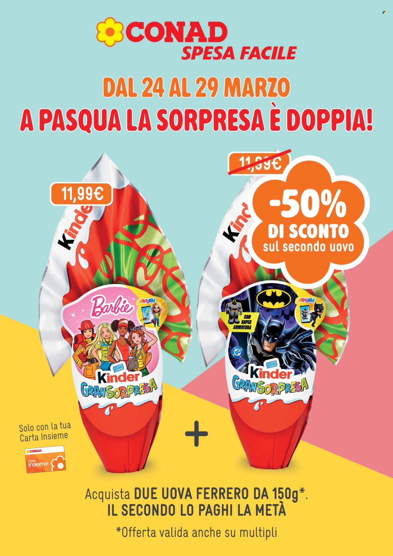 Volantino Conad City - 24/3/2026 - 29/3/2026. Pagina 1