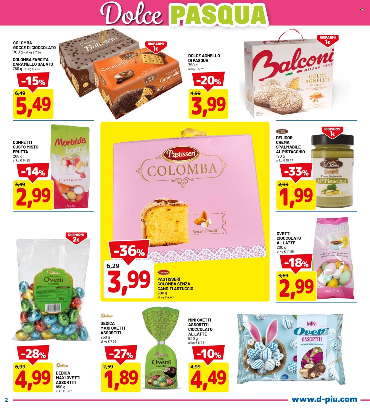 Volantino Dpiù - 26/3/2026 - 8/4/2026. Pagina 2
