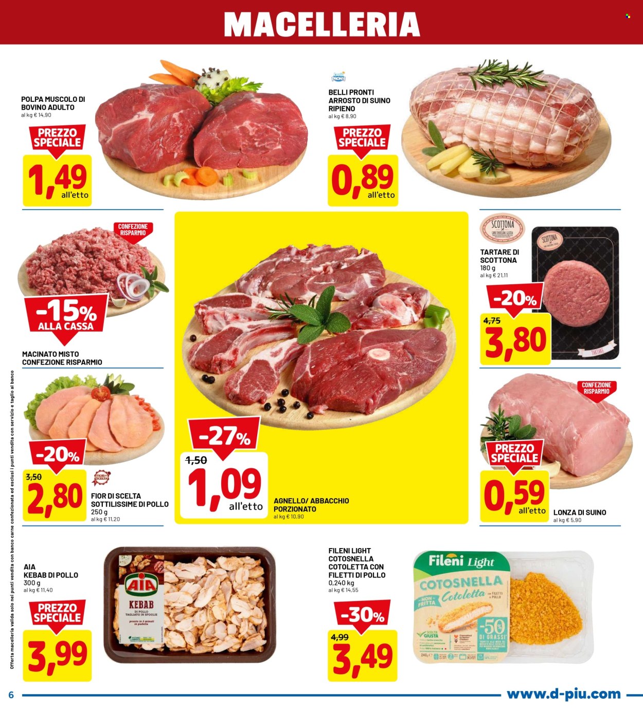 Volantino Dpiù - 26/3/2026 - 8/4/2026. Pagina 6