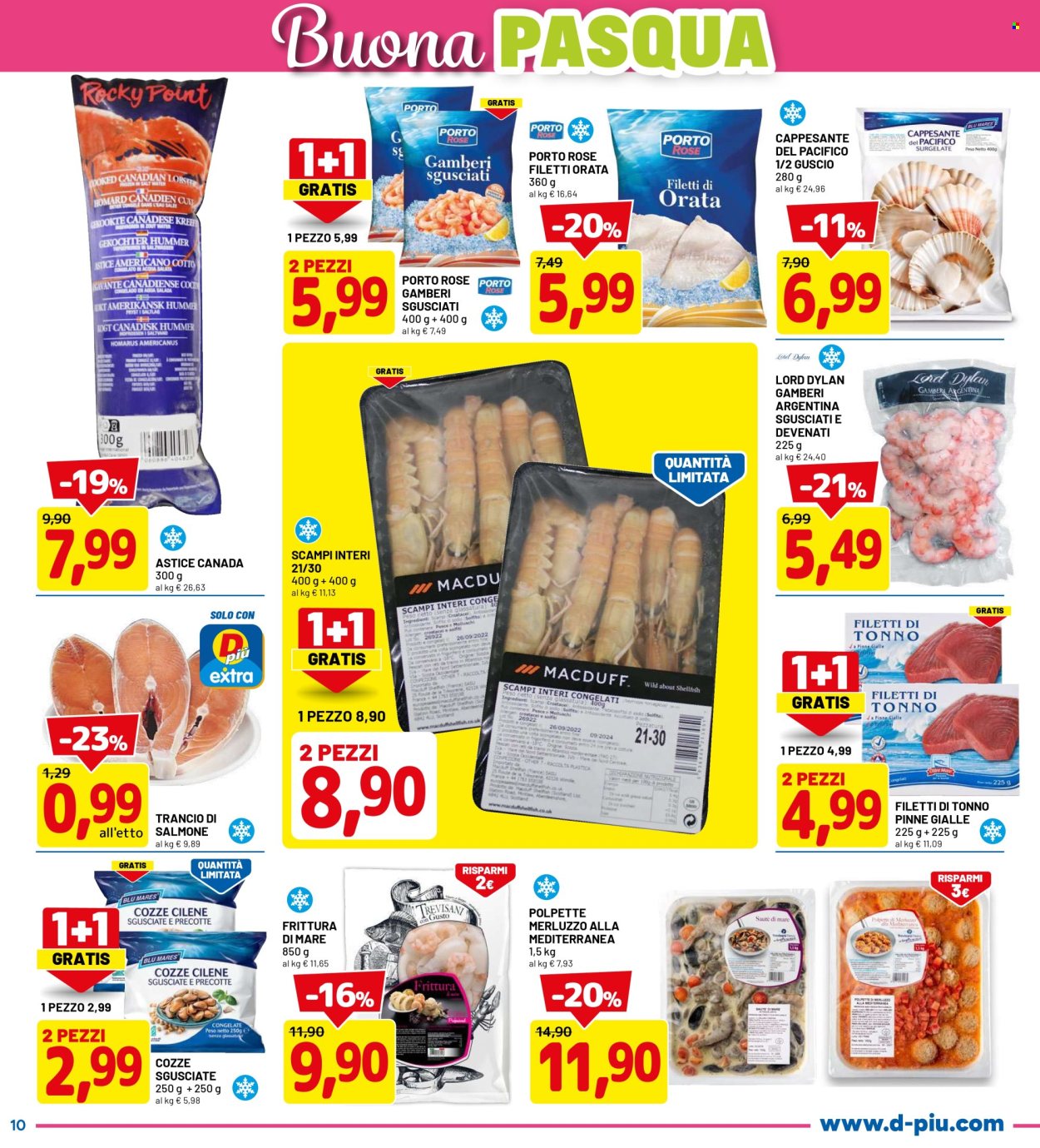 Volantino Dpiù - 26/3/2026 - 8/4/2026. Pagina 10