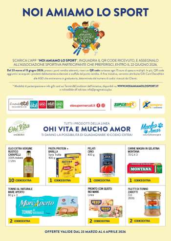 Volantino Eté - 23/3/2026 - 6/4/2026.