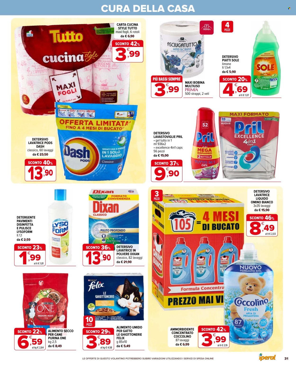 Volantino Iperal - 25/3/2026 - 7/4/2026. Pagina 31