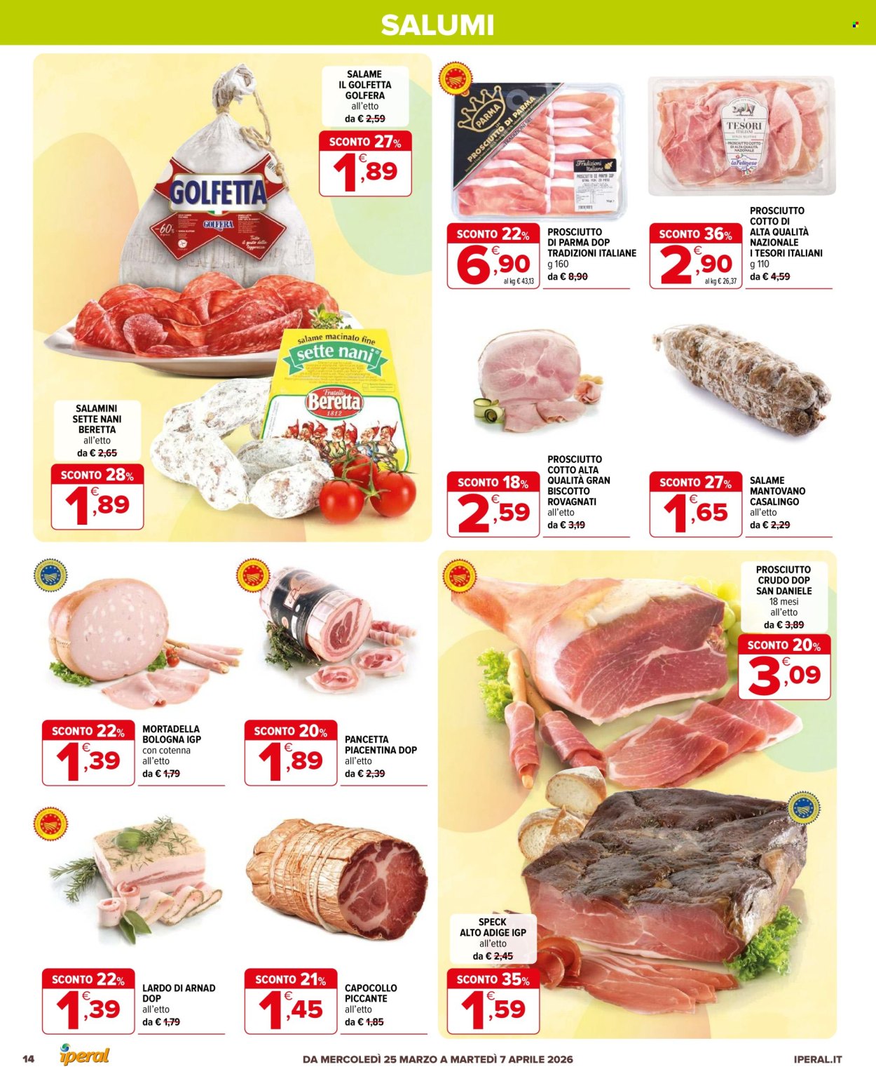 Volantino Iperal - 25/3/2026 - 7/4/2026. Pagina 14