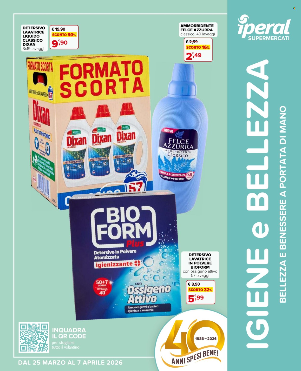 Volantino Iperal - 25/3/2026 - 7/4/2026. Pagina 1