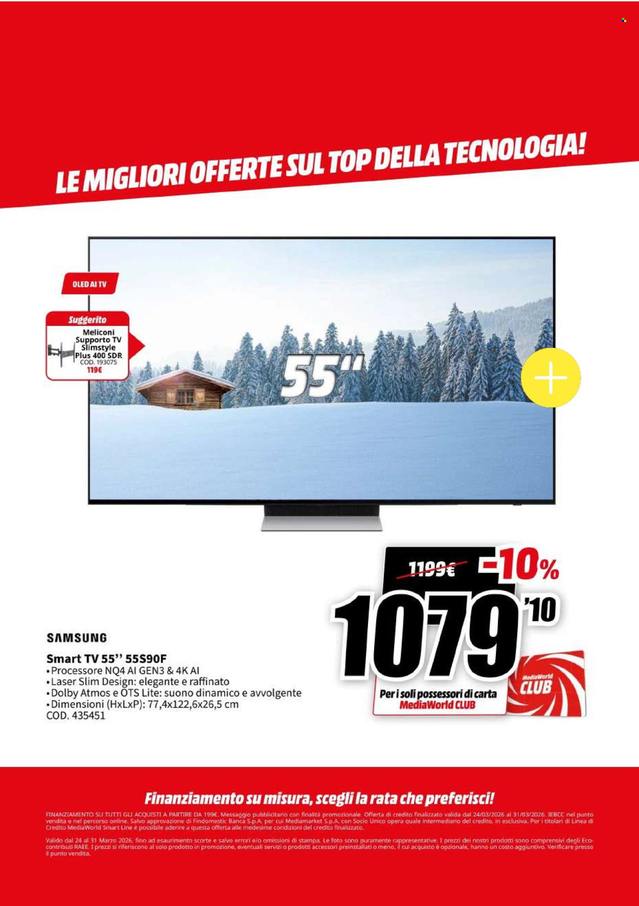 Volantino MediaWorld - 24/3/2026 - 31/3/2026. Pagina 2