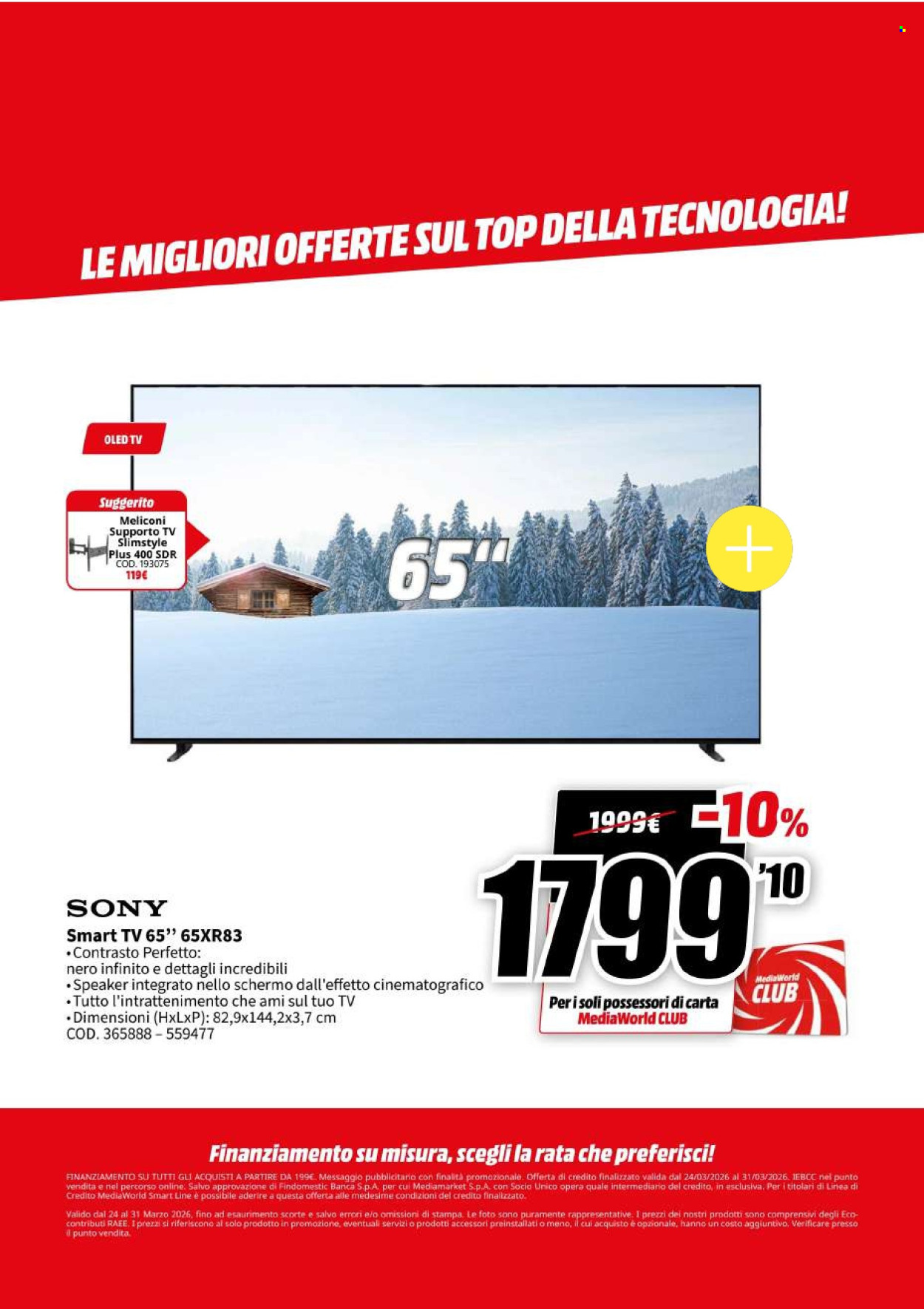 Volantino MediaWorld - 24/3/2026 - 31/3/2026. Pagina 3