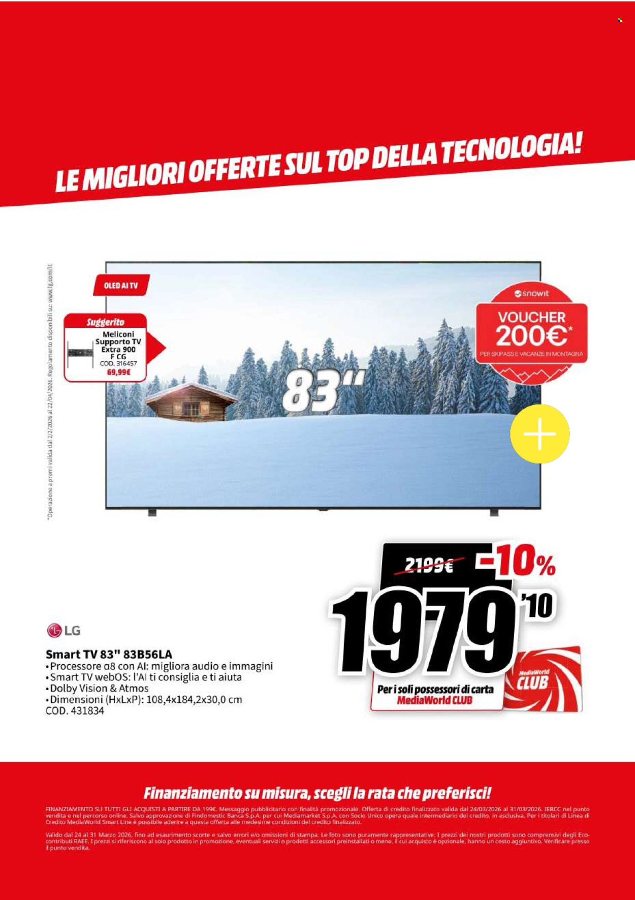 Volantino MediaWorld - 24/3/2026 - 31/3/2026. Pagina 10