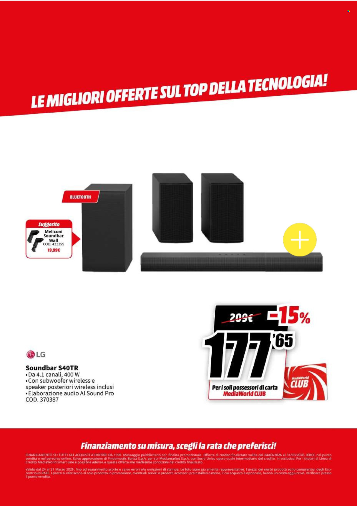 Volantino MediaWorld - 24/3/2026 - 31/3/2026. Pagina 11