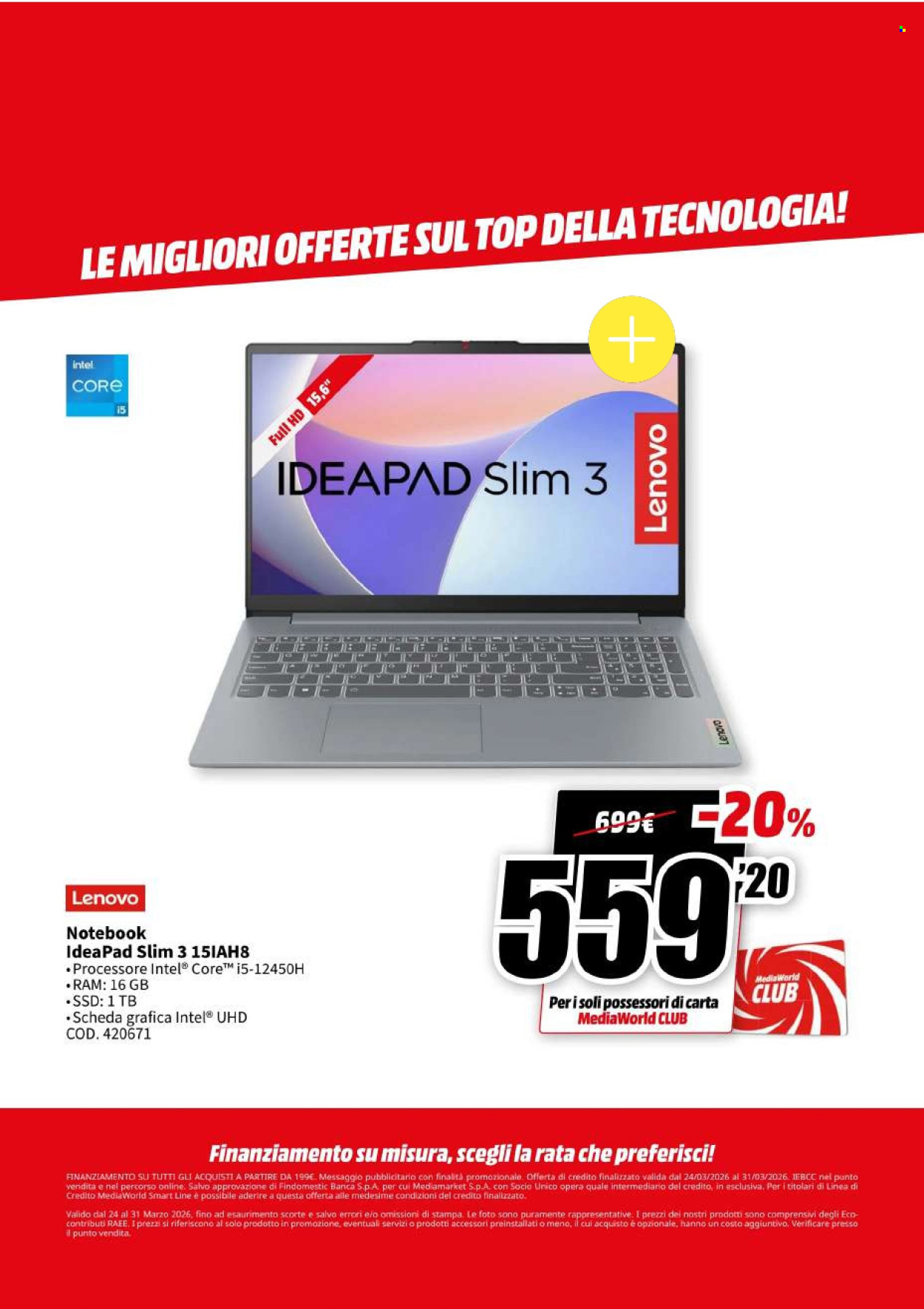 Volantino MediaWorld - 24/3/2026 - 31/3/2026. Pagina 18