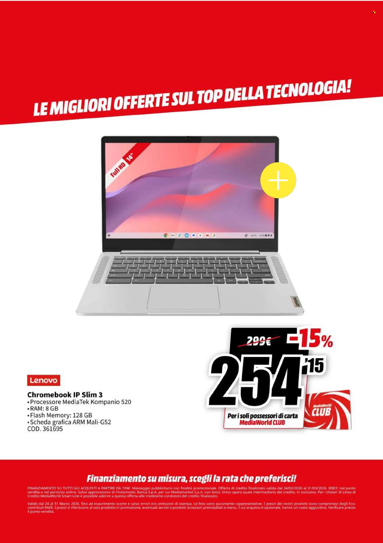 Volantino MediaWorld - 24/3/2026 - 31/3/2026. Pagina 19