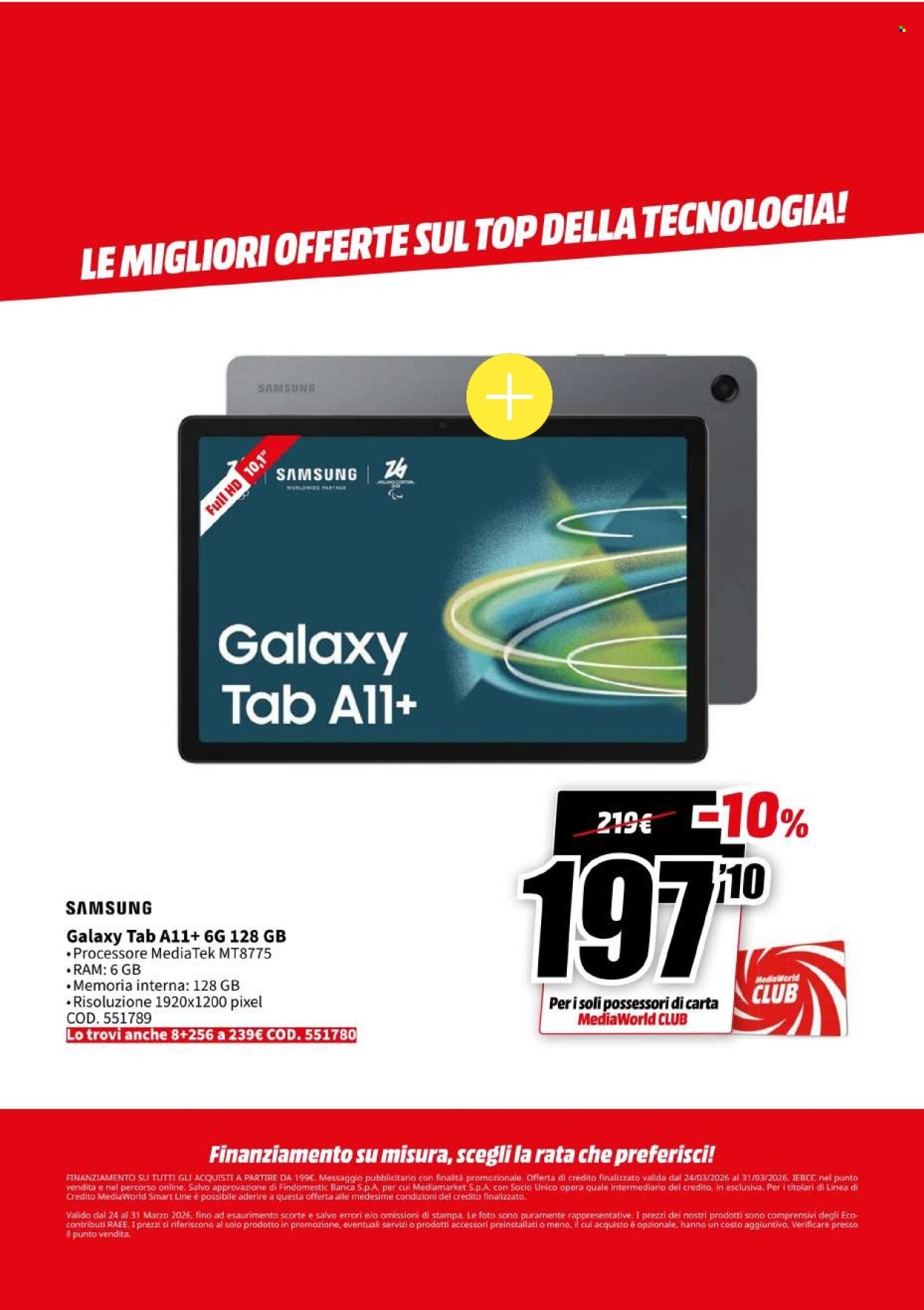 Volantino MediaWorld - 24/3/2026 - 31/3/2026. Pagina 27