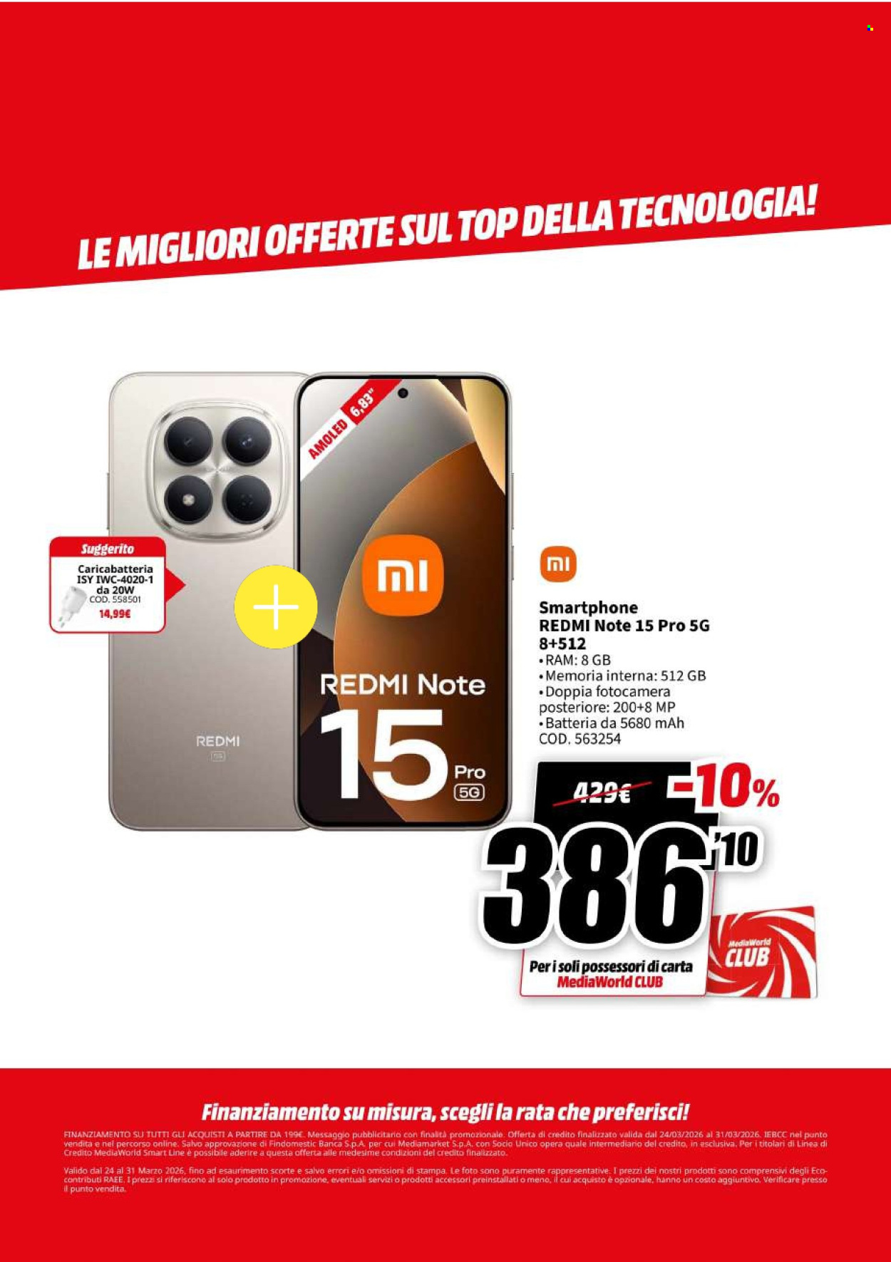 Volantino MediaWorld - 24/3/2026 - 31/3/2026. Pagina 33