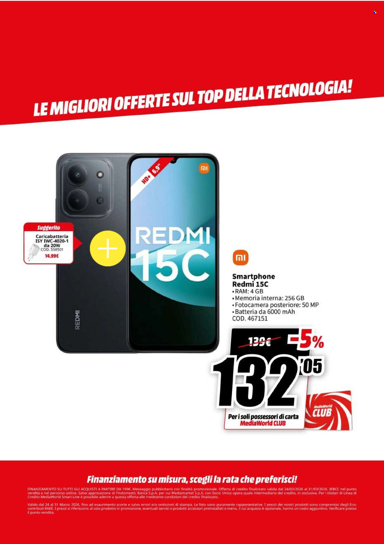 Volantino MediaWorld - 24/3/2026 - 31/3/2026. Pagina 34