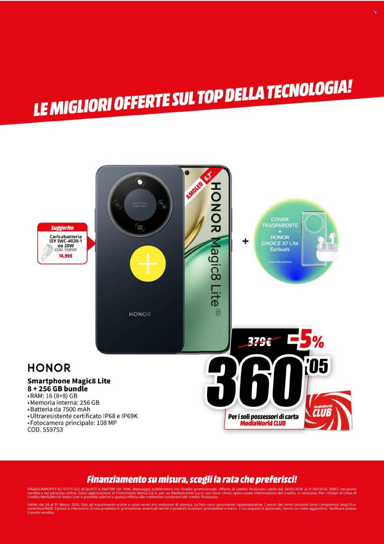 Volantino MediaWorld - 24/3/2026 - 31/3/2026. Pagina 35