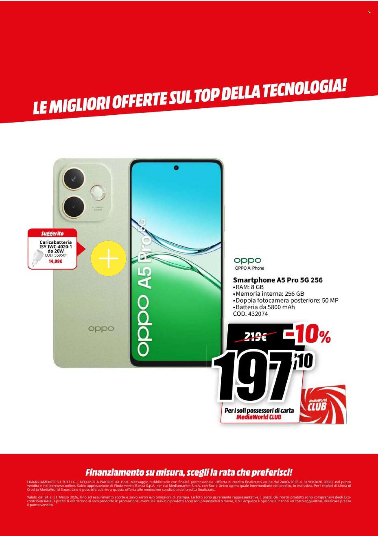 Volantino MediaWorld - 24/3/2026 - 31/3/2026. Pagina 37