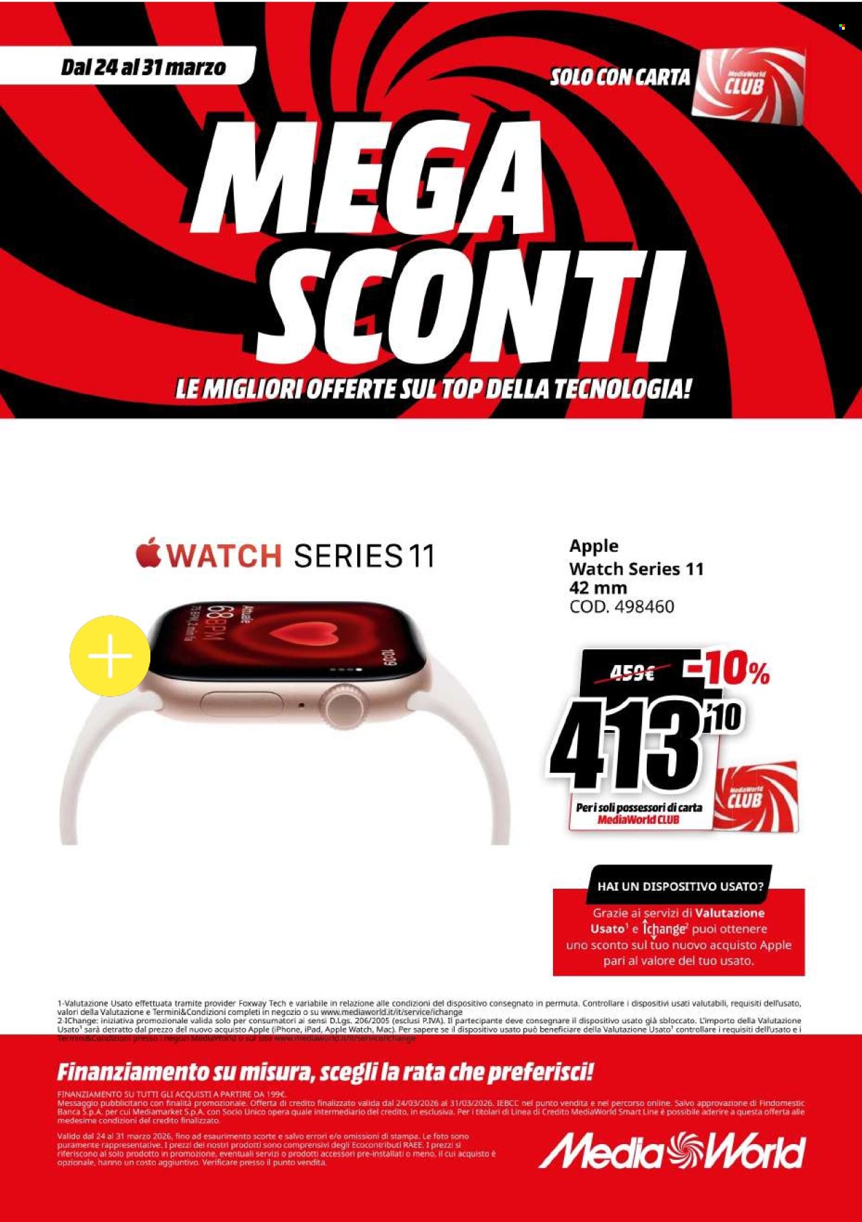 Volantino MediaWorld - 24/3/2026 - 31/3/2026. Pagina 42
