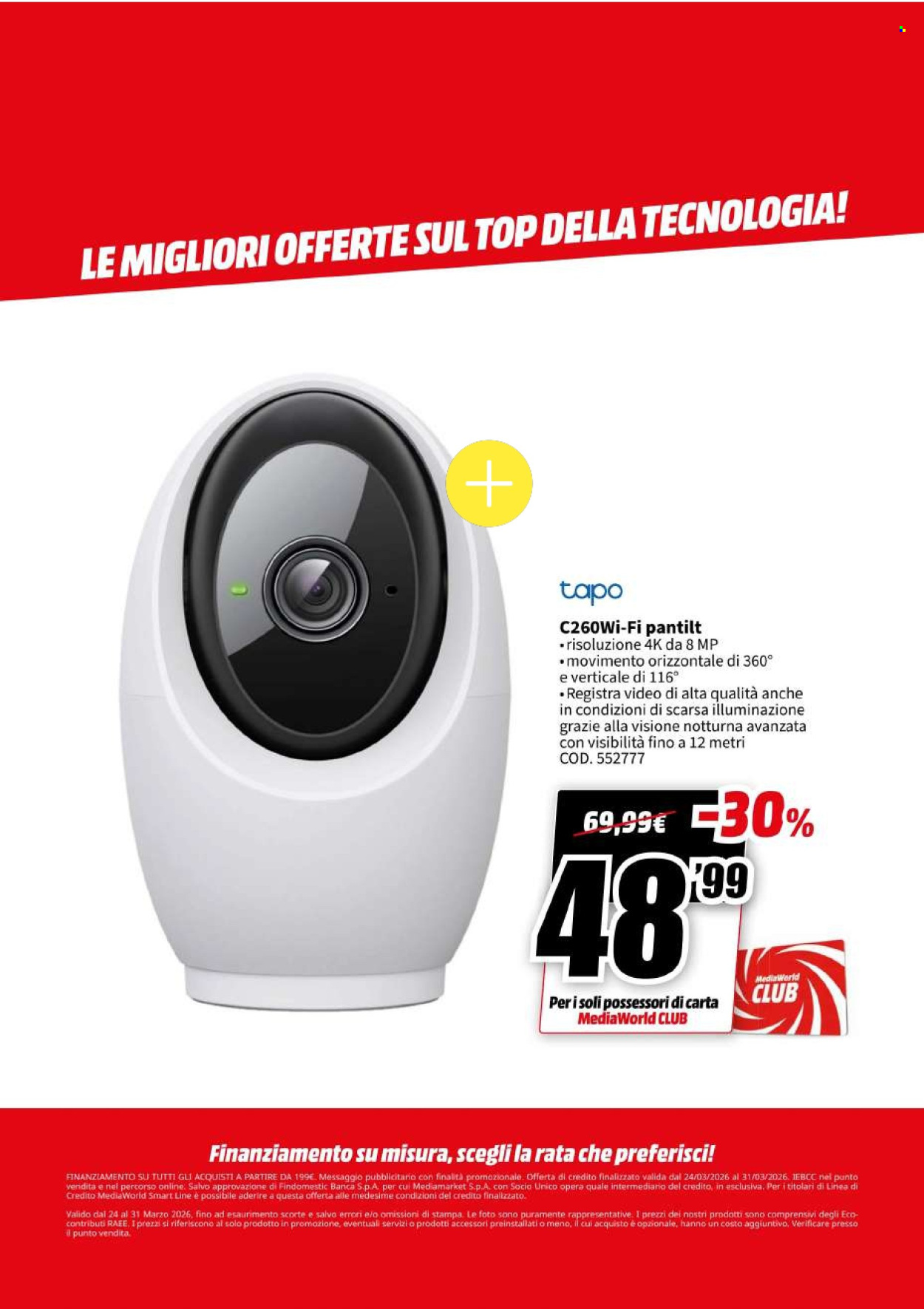 Volantino MediaWorld - 24/3/2026 - 31/3/2026. Pagina 44