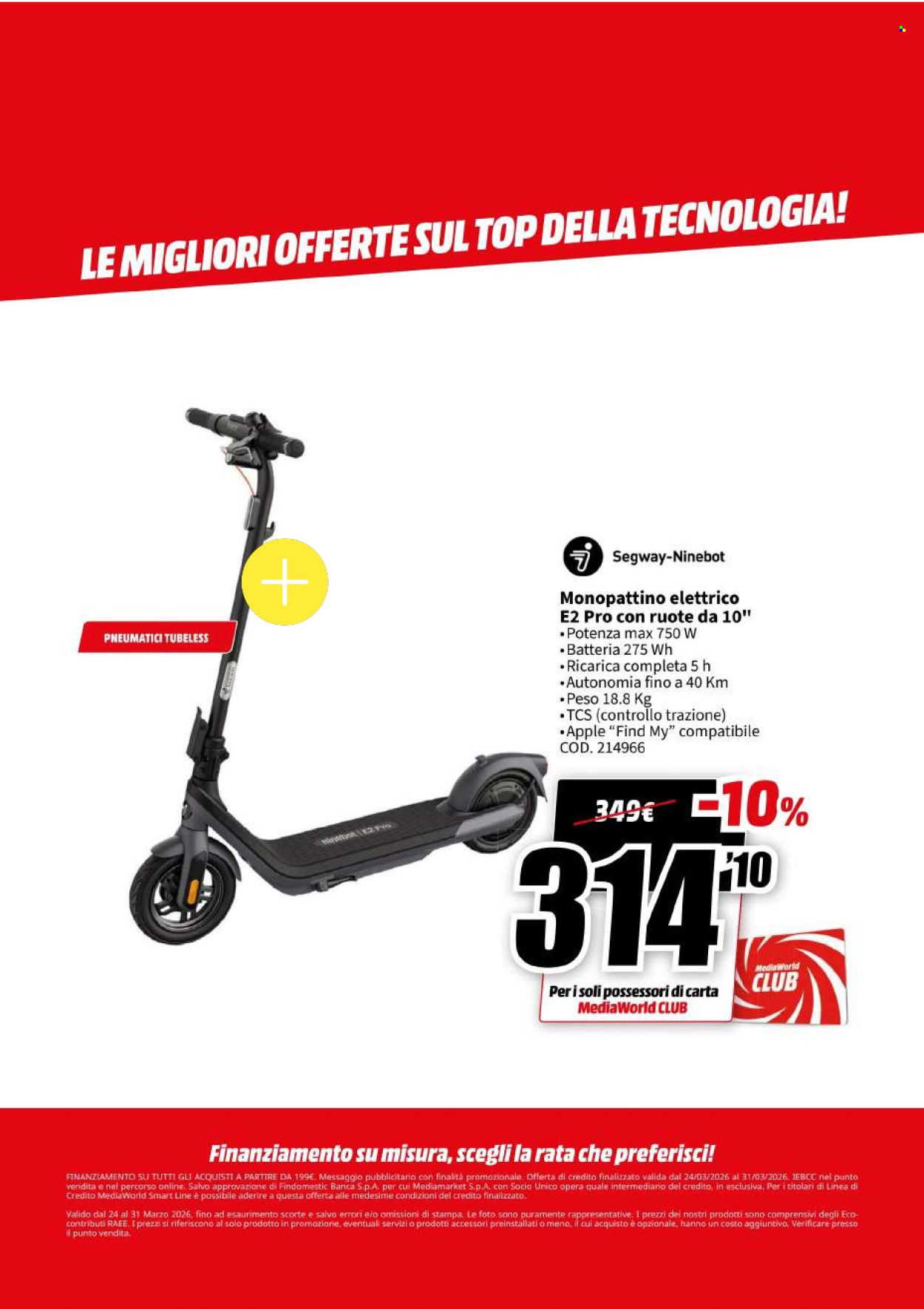 Volantino MediaWorld - 24/3/2026 - 31/3/2026. Pagina 47