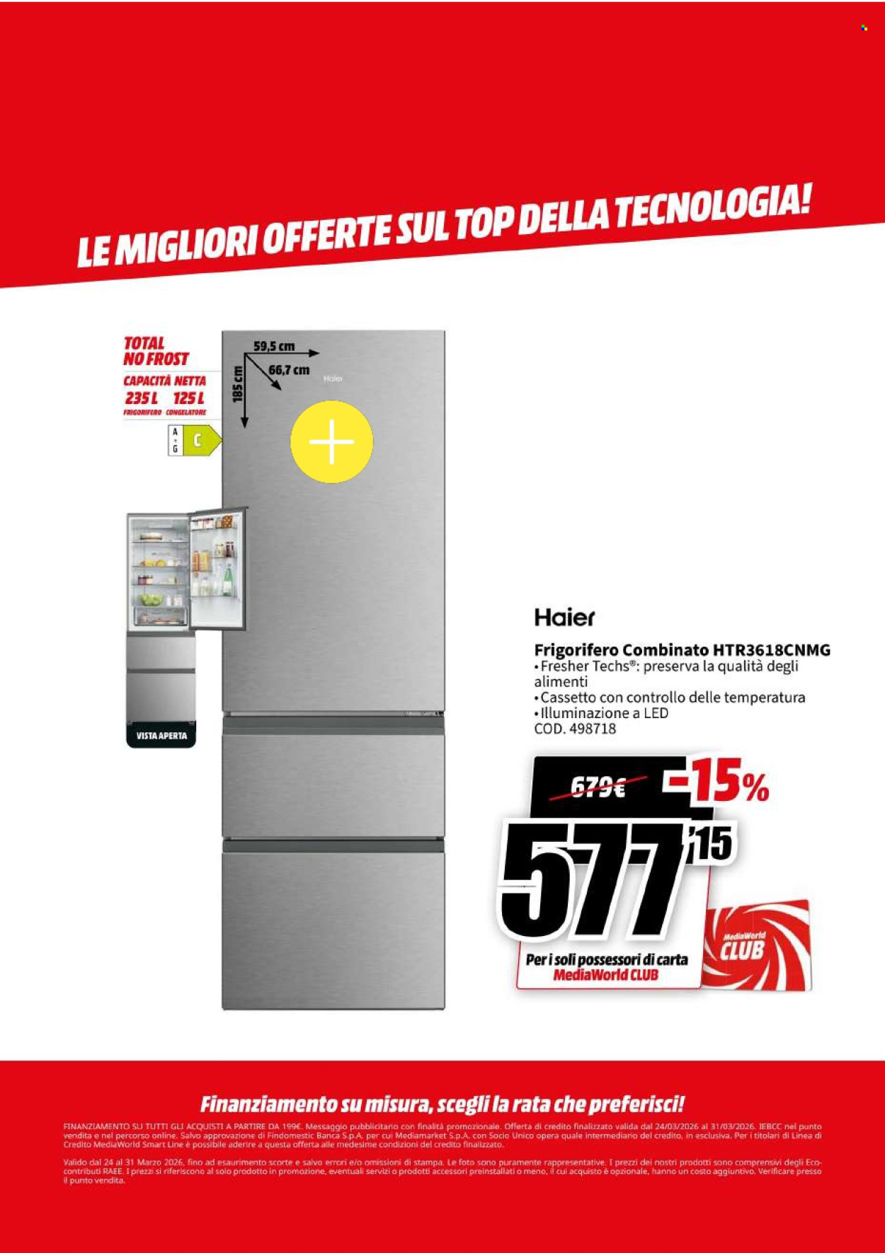 Volantino MediaWorld - 24/3/2026 - 31/3/2026. Pagina 48