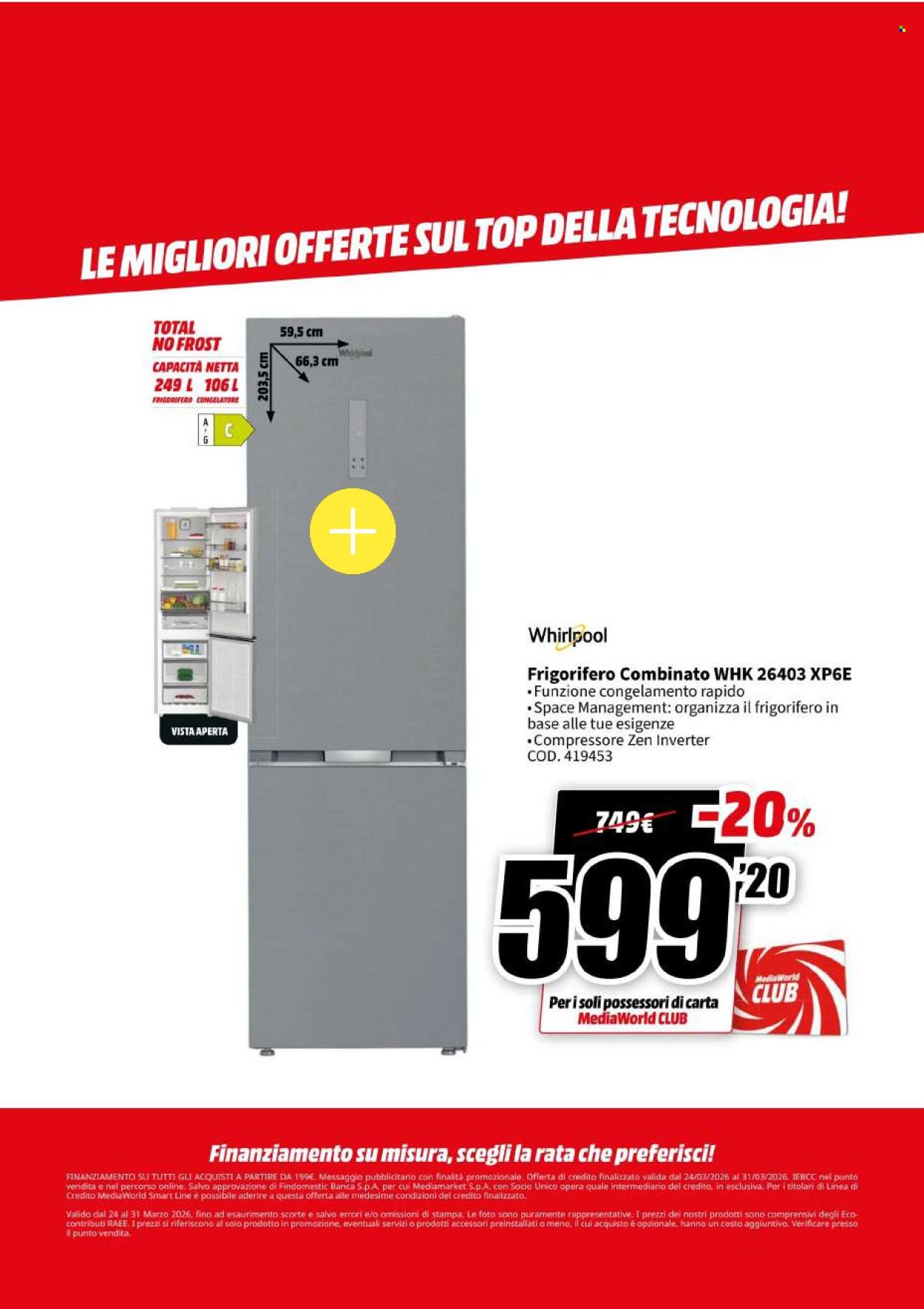 Volantino MediaWorld - 24/3/2026 - 31/3/2026. Pagina 50