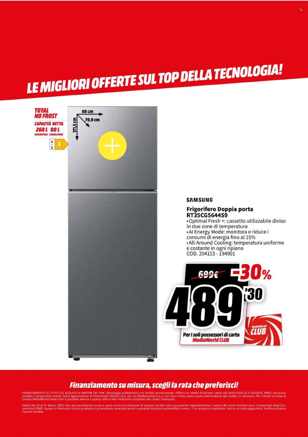 Volantino MediaWorld - 24/3/2026 - 31/3/2026. Pagina 51