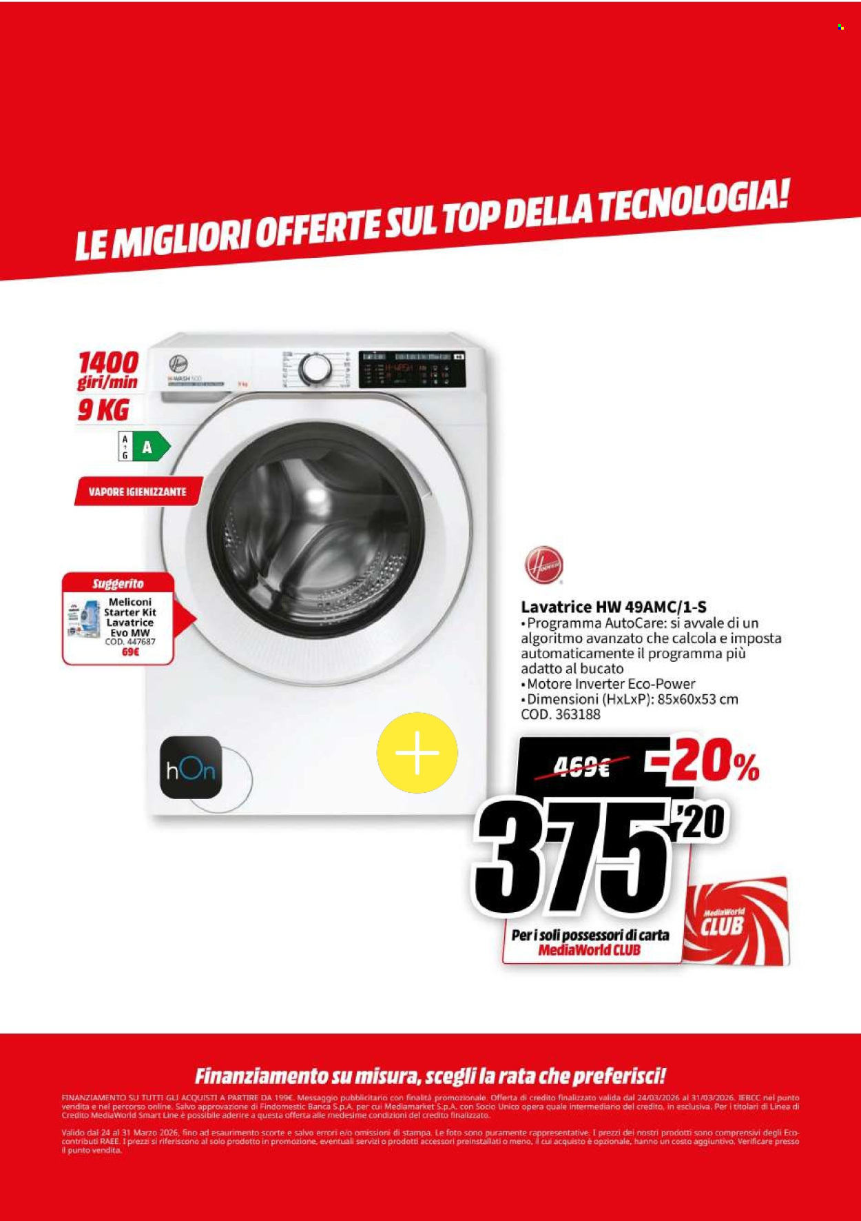 Volantino MediaWorld - 24/3/2026 - 31/3/2026. Pagina 58