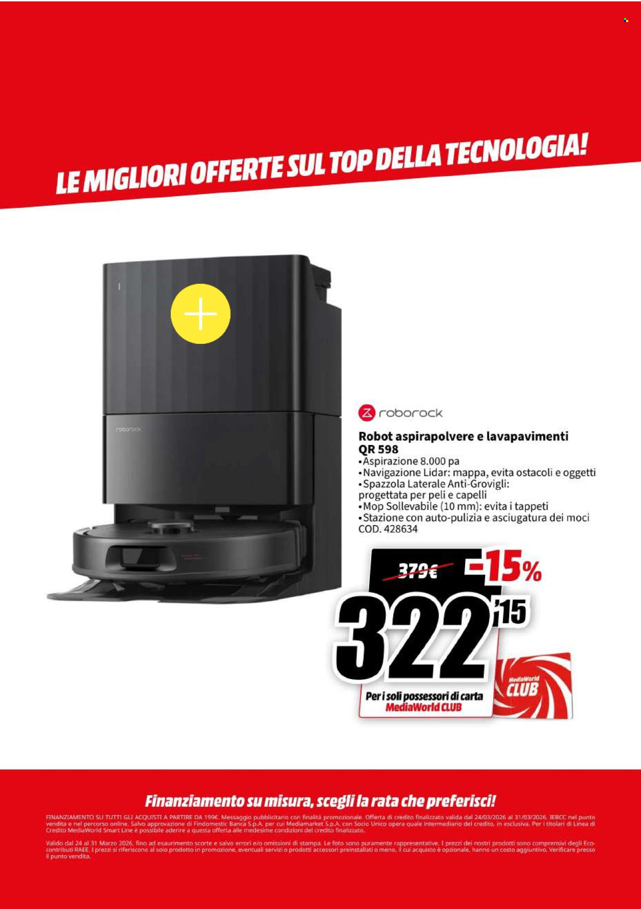 Volantino MediaWorld - 24/3/2026 - 31/3/2026. Pagina 61