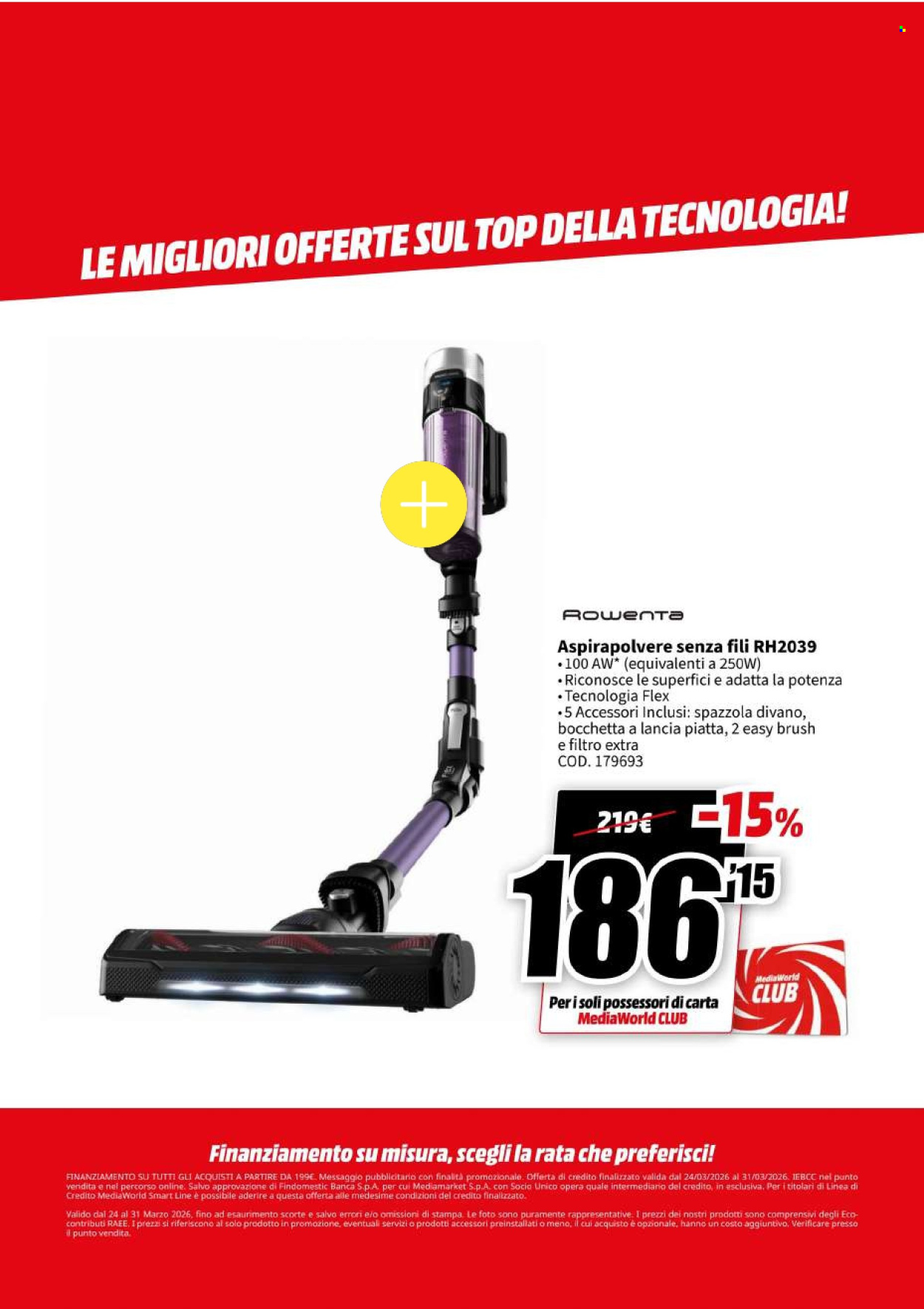Volantino MediaWorld - 24/3/2026 - 31/3/2026. Pagina 63