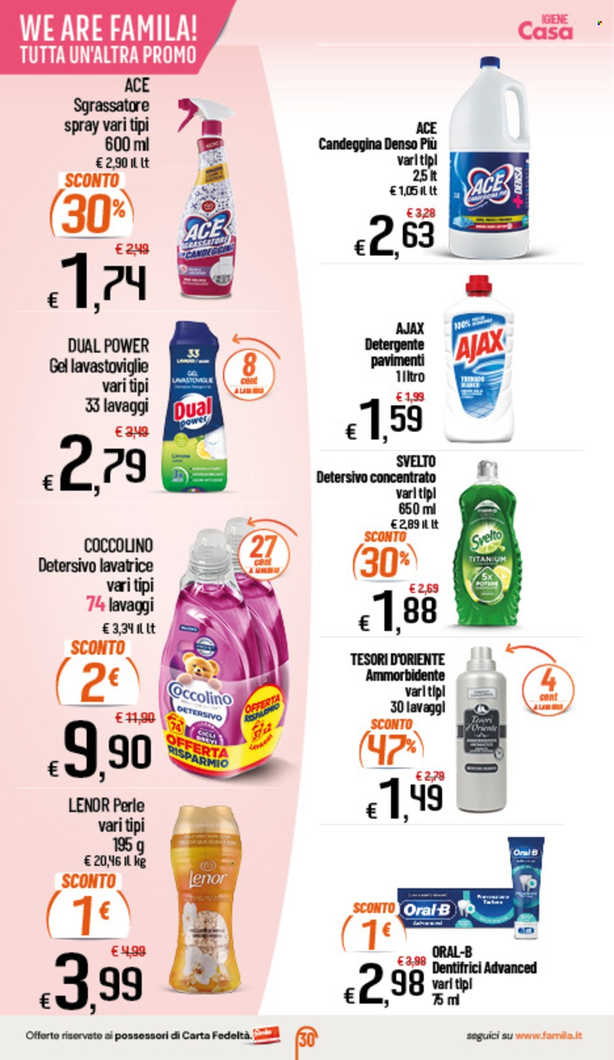 Volantino Famila - 26/3/2026 - 4/4/2026. Pagina 30