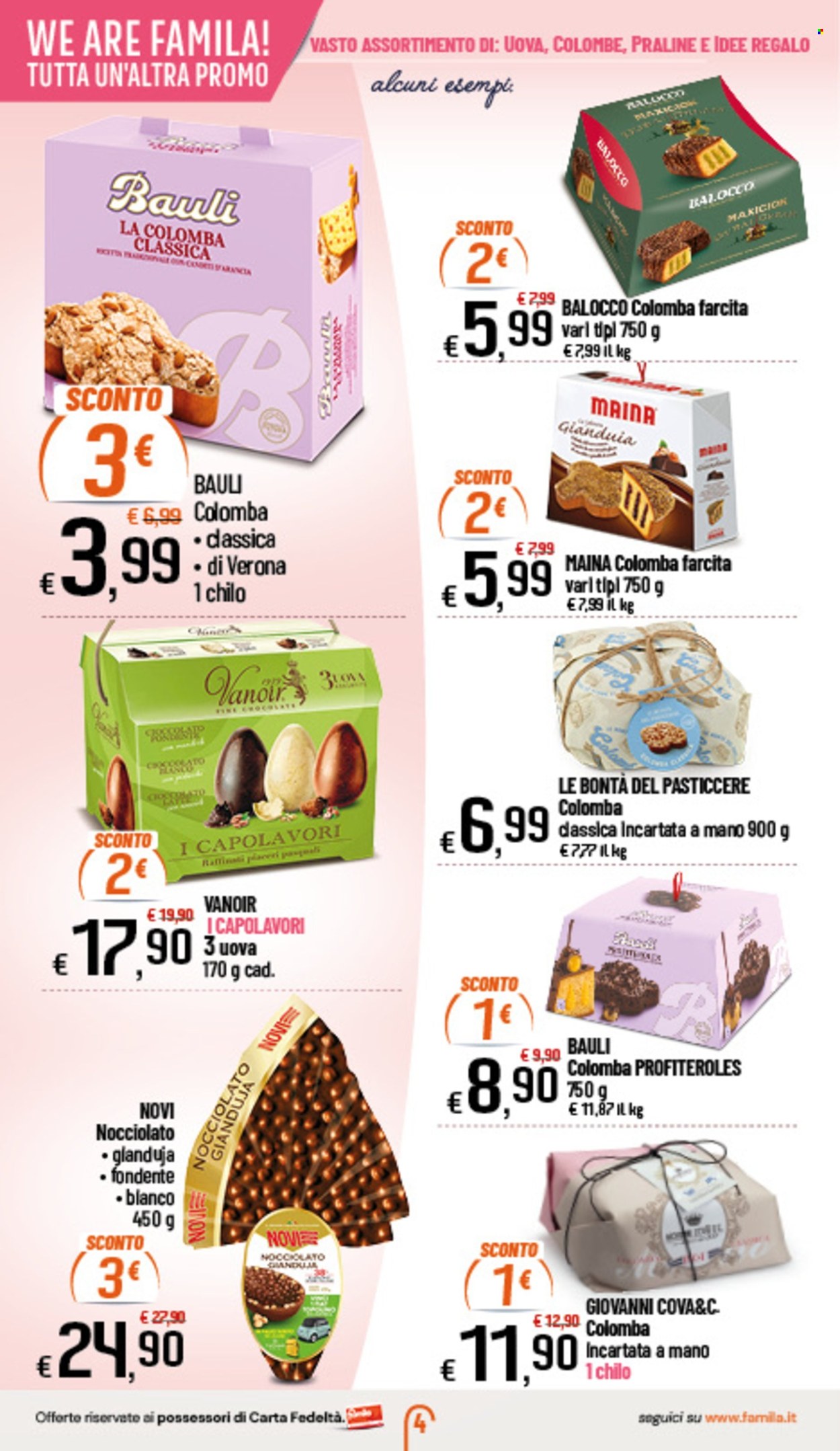 Volantino Famila - 26/3/2026 - 4/4/2026. Pagina 4