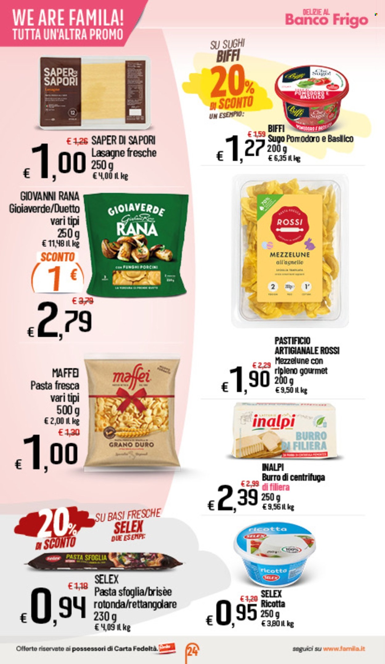Volantino Famila - 26/3/2026 - 4/4/2026. Pagina 24