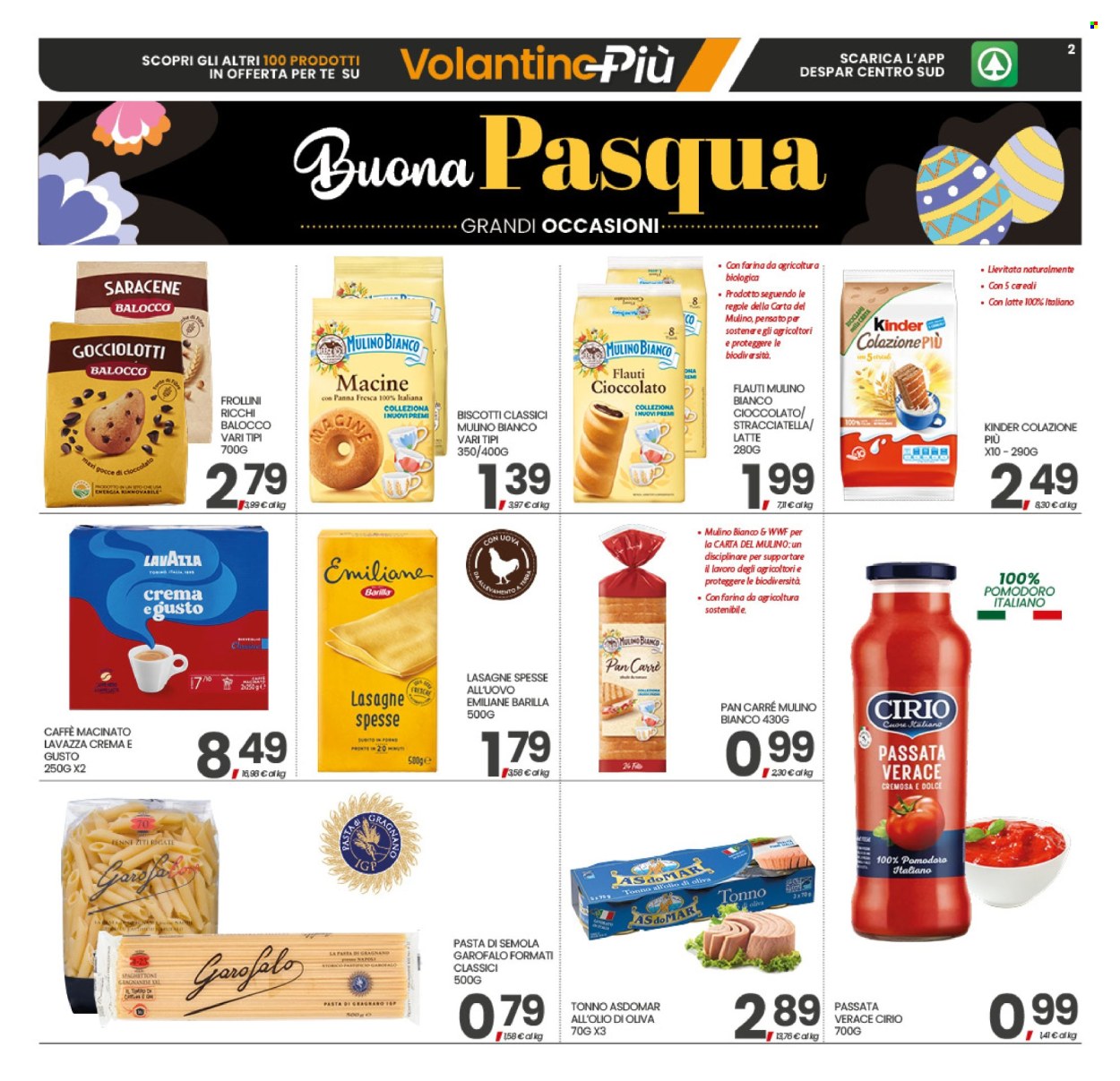 Volantino Eurospar - 26/3/2026 - 5/4/2026. Pagina 2