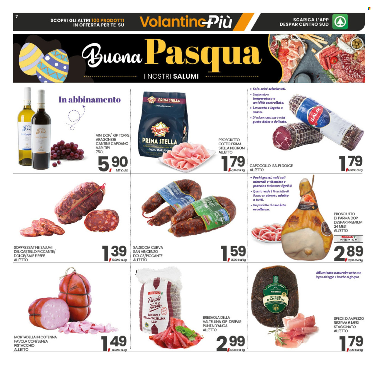 Volantino Eurospar - 26/3/2026 - 5/4/2026. Pagina 7