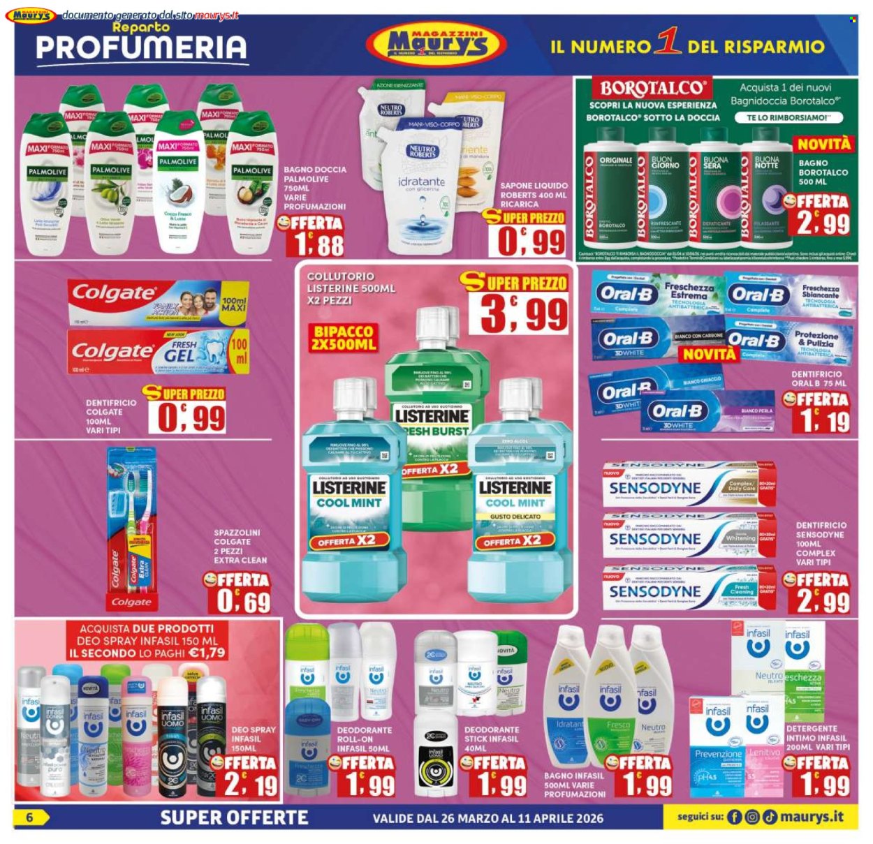 Volantino Maury's - 26/3/2026 - 11/4/2026. Pagina 6