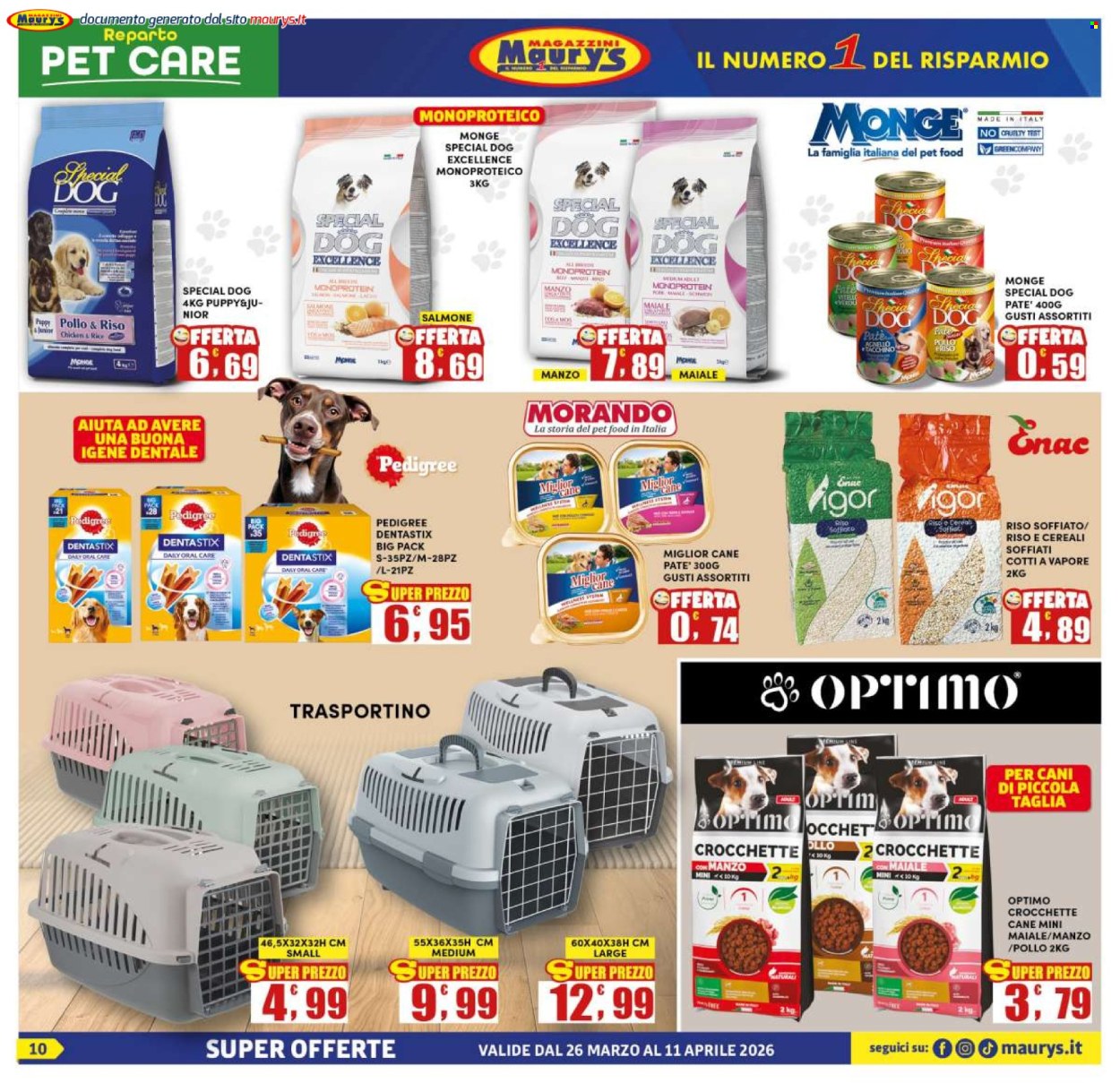 Volantino Maury's - 26/3/2026 - 11/4/2026. Pagina 10