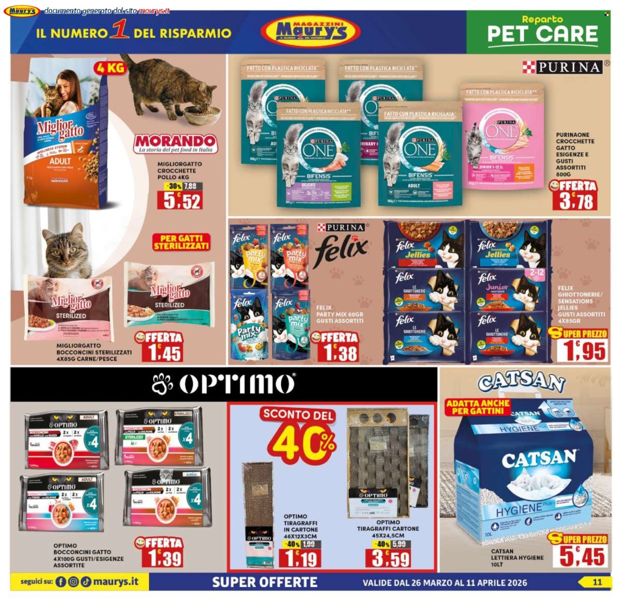 Volantino Maury's - 26/3/2026 - 11/4/2026. Pagina 11