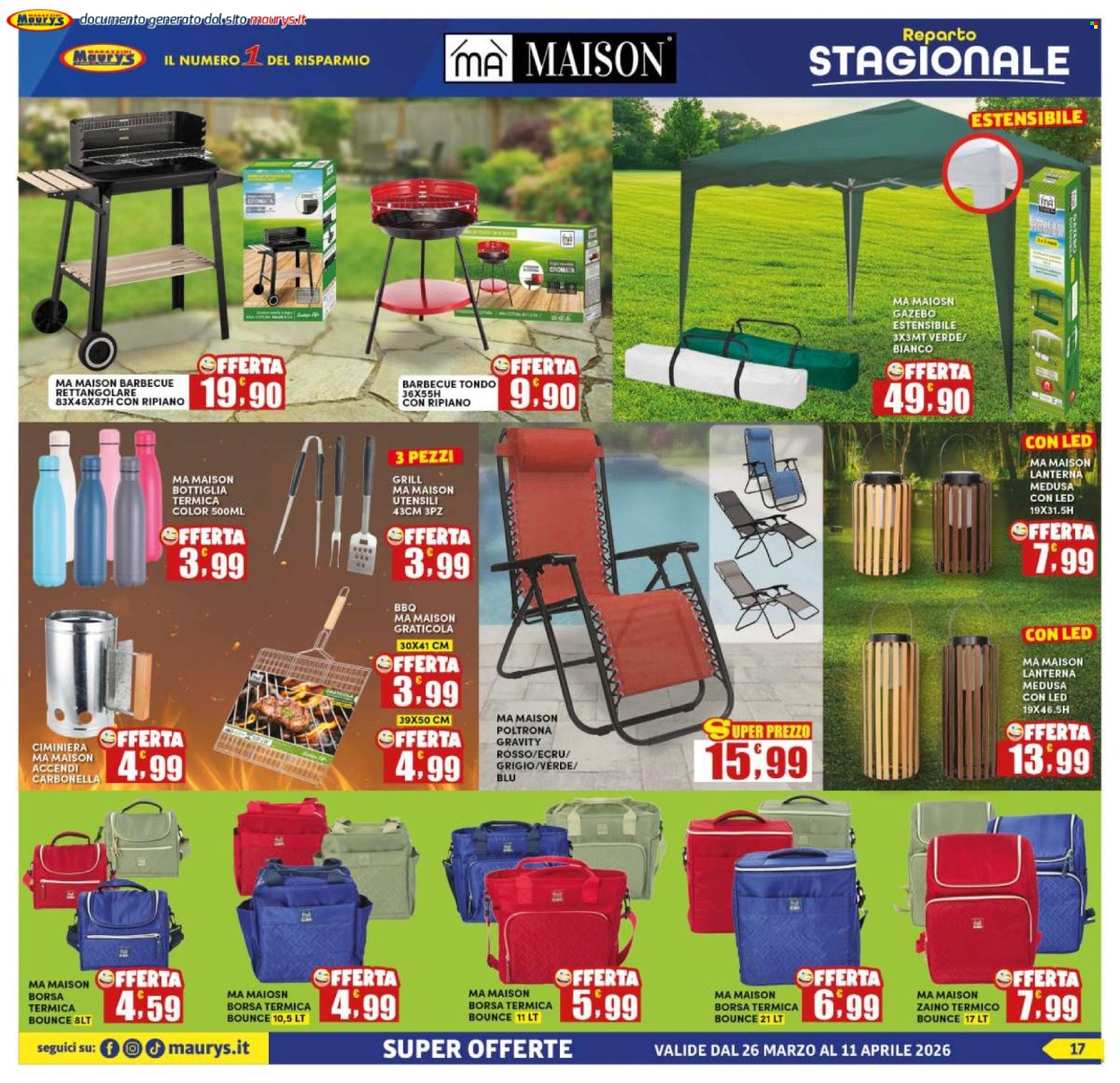 Volantino Maury's - 26/3/2026 - 11/4/2026. Pagina 17