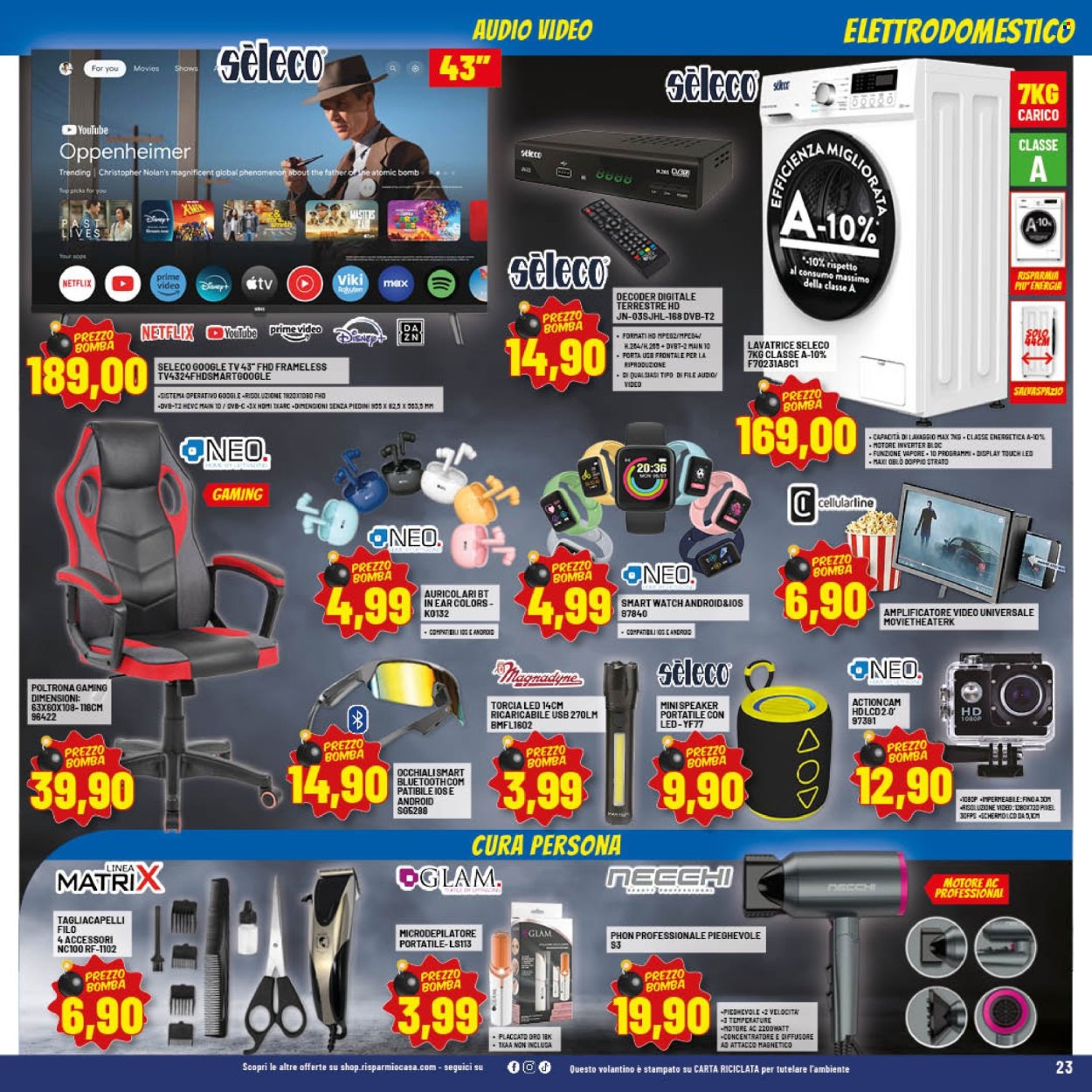 Volantino Risparmio Casa - 26/3/2026 - 11/4/2026. Pagina 23