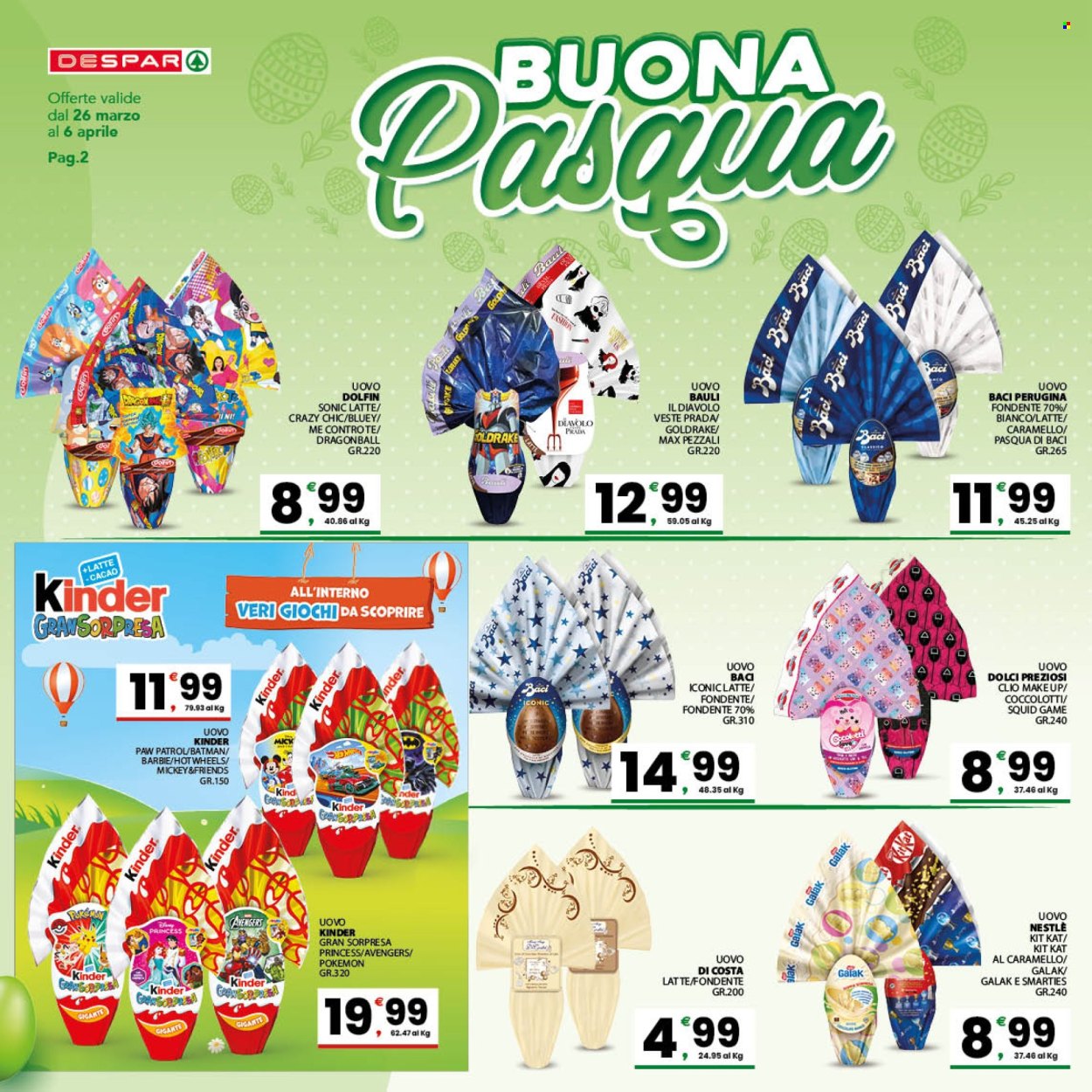 Volantino Despar - 26/3/2026 - 6/4/2026. Pagina 2