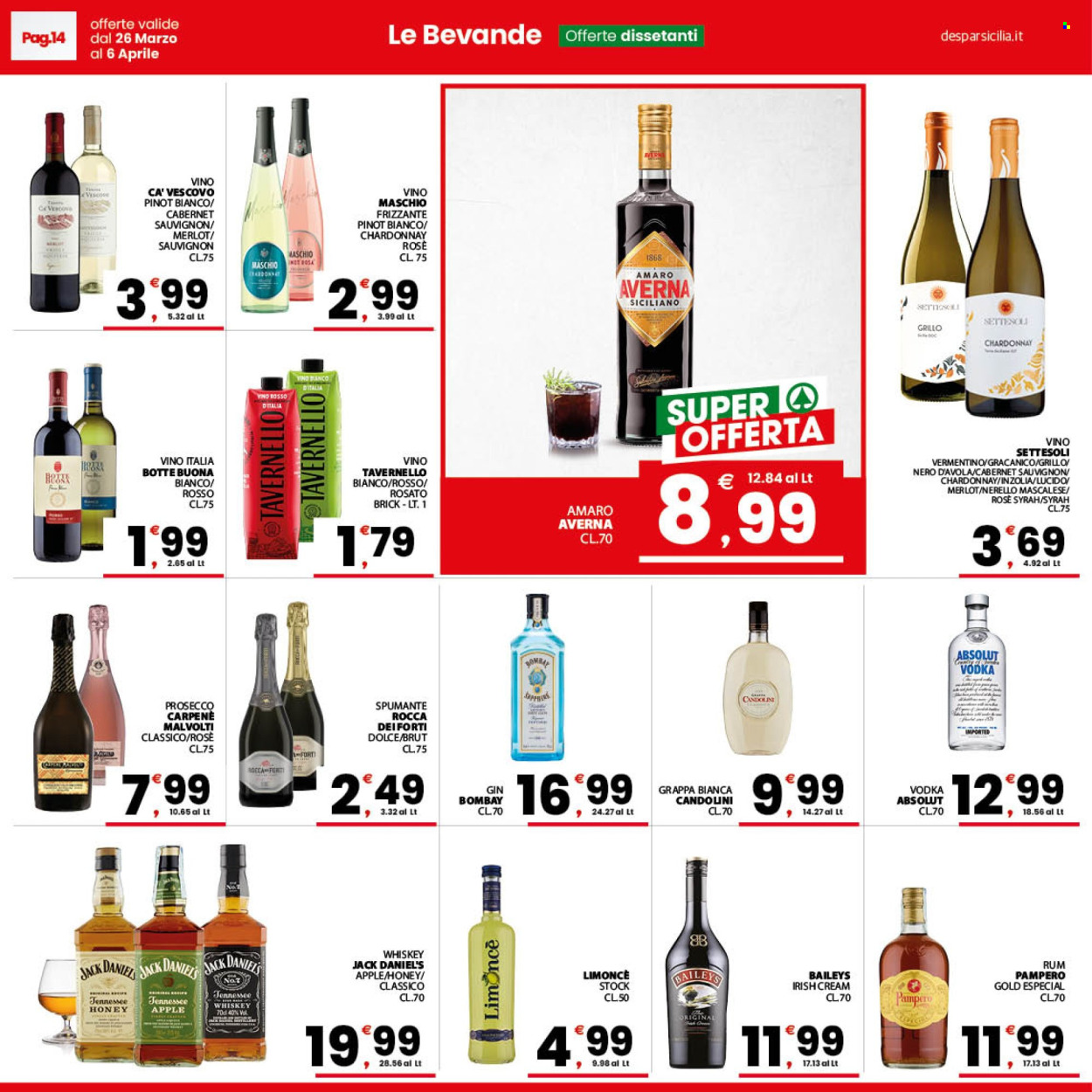 Volantino Despar - 26/3/2026 - 6/4/2026. Pagina 14