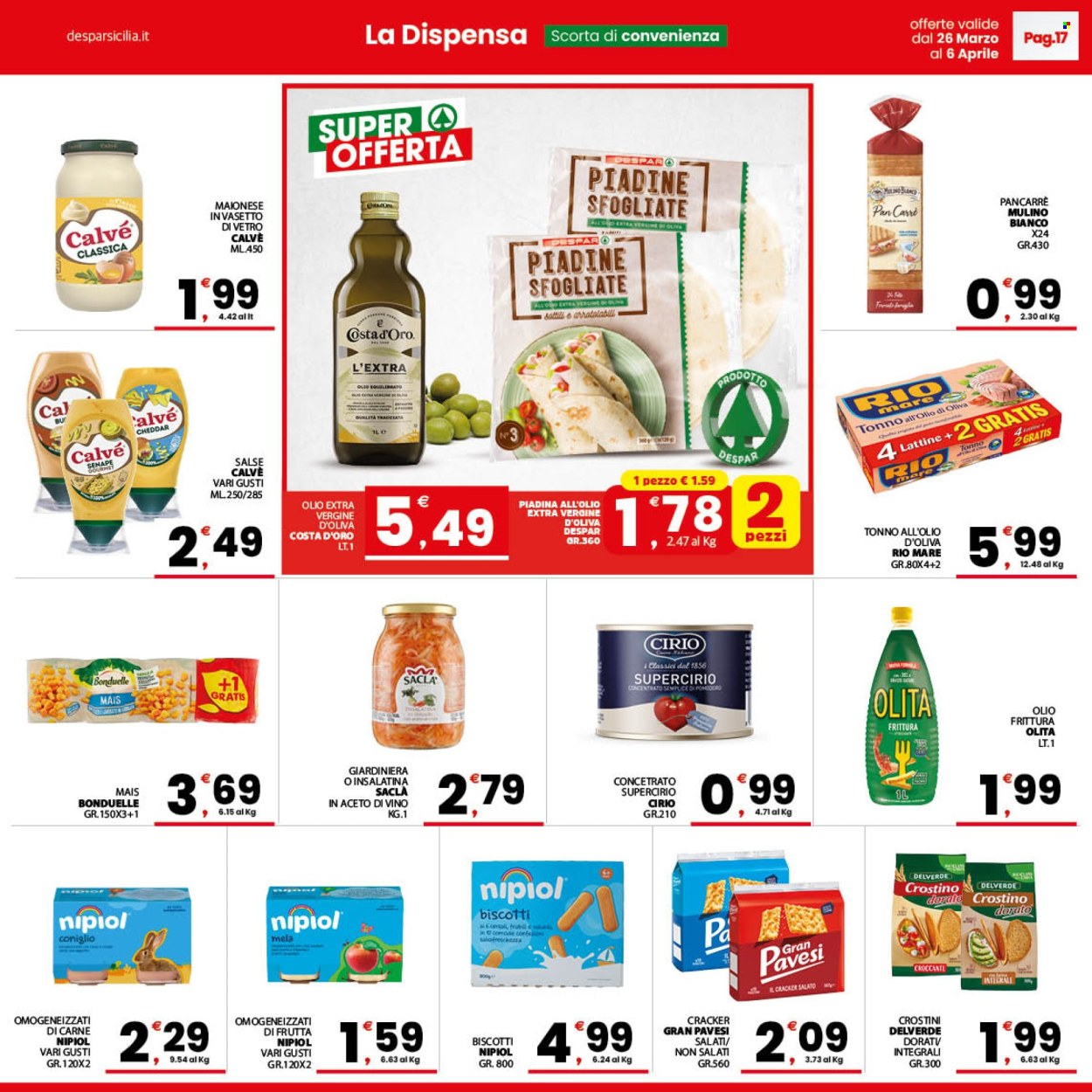Volantino Despar - 26/3/2026 - 6/4/2026. Pagina 17
