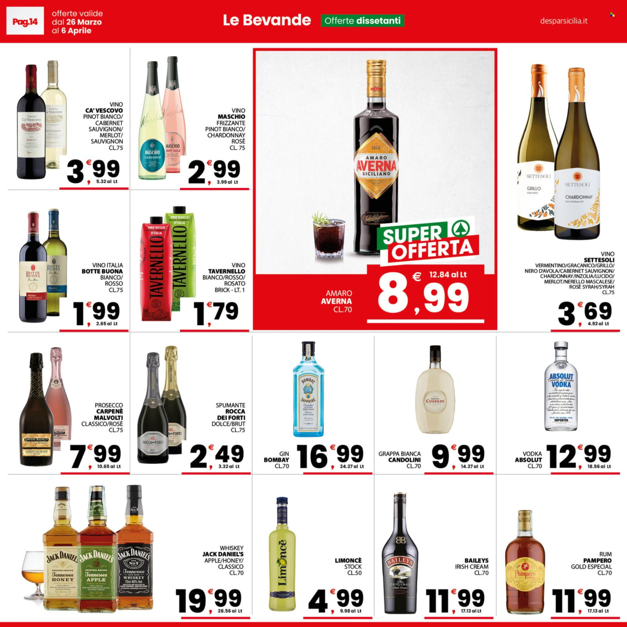 Volantino Despar - 26/3/2026 - 6/4/2026. Pagina 14