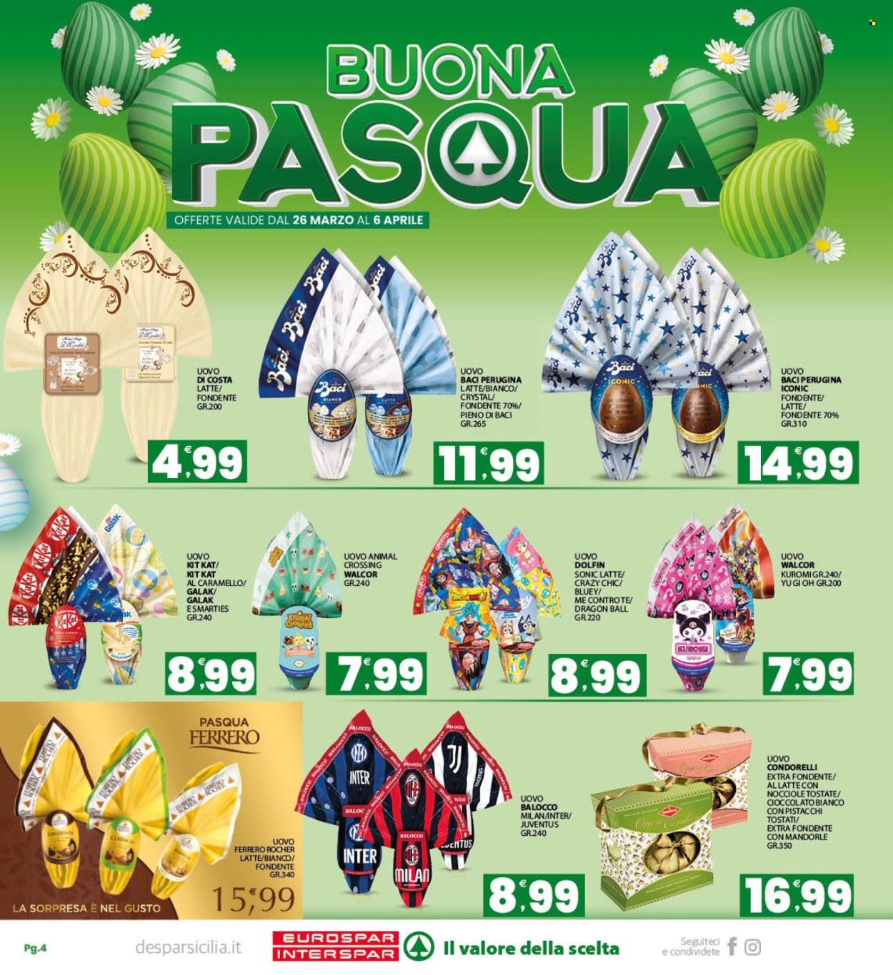 Volantino Eurospar - 26/3/2026 - 6/4/2026. Pagina 4
