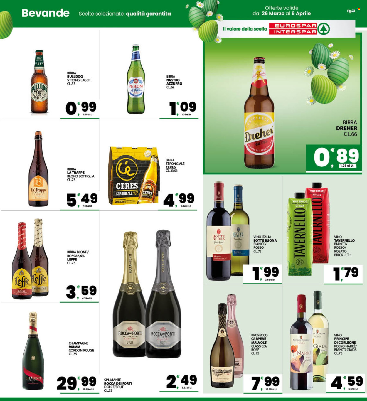Volantino Eurospar - 26/3/2026 - 6/4/2026. Pagina 23