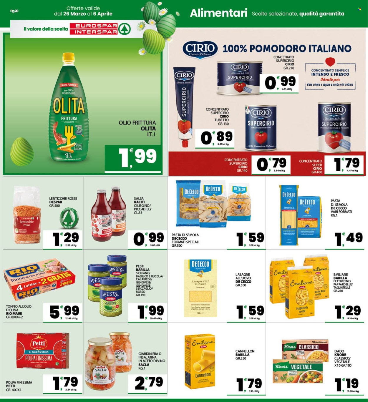 Volantino Interspar - 26/3/2026 - 6/4/2026. Pagina 20